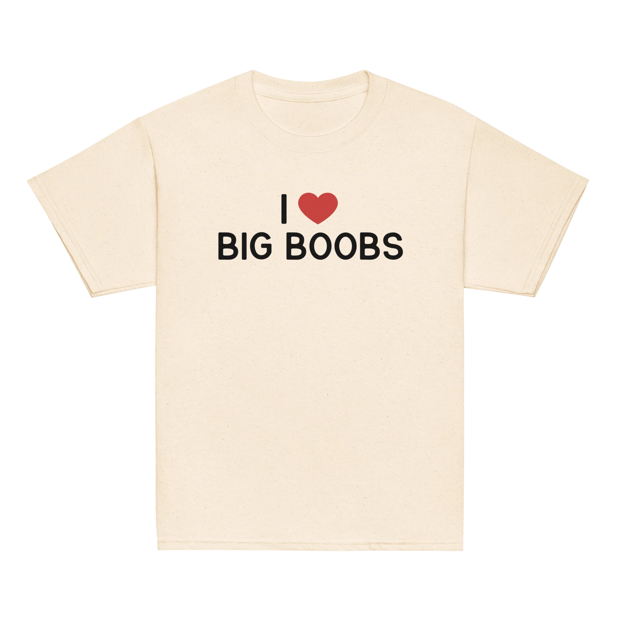 I Love Big Boobs Baby Tee - Image 5