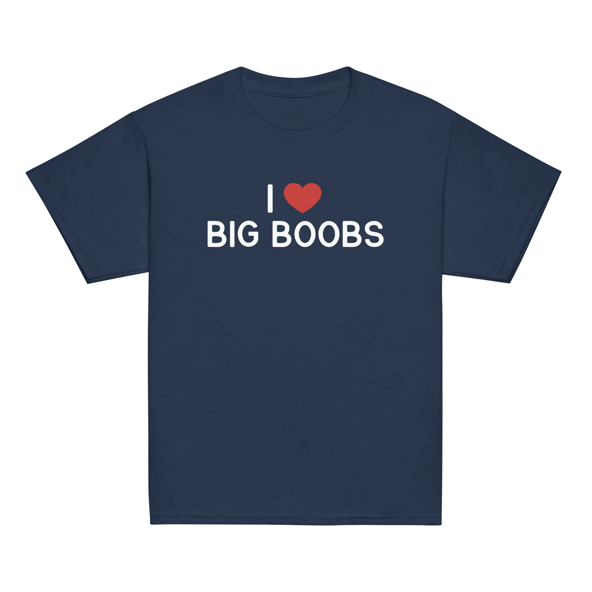I Love Big Boobs Baby Tee - Image 7