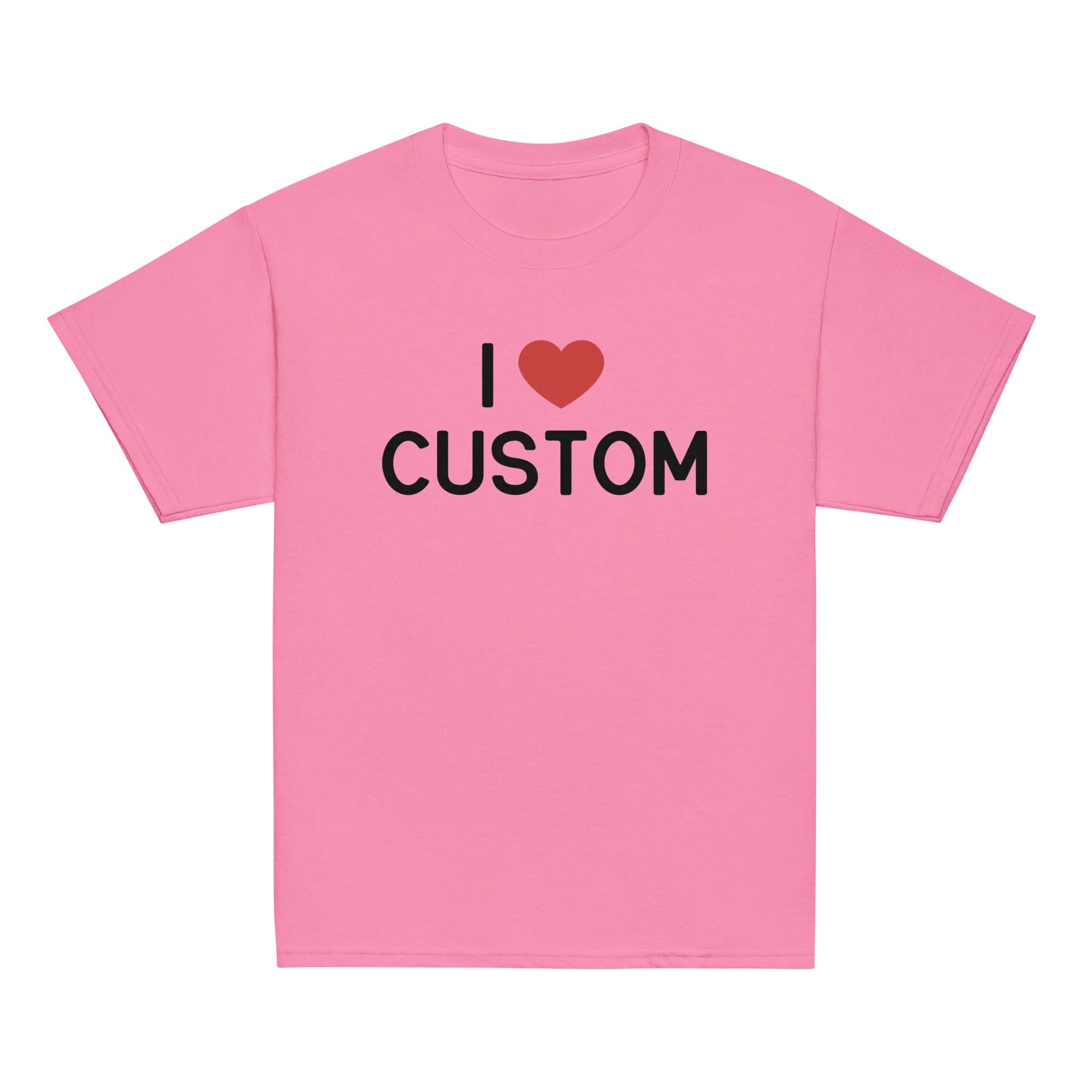 I Love (CUSTOM) Baby Tee - Image 6