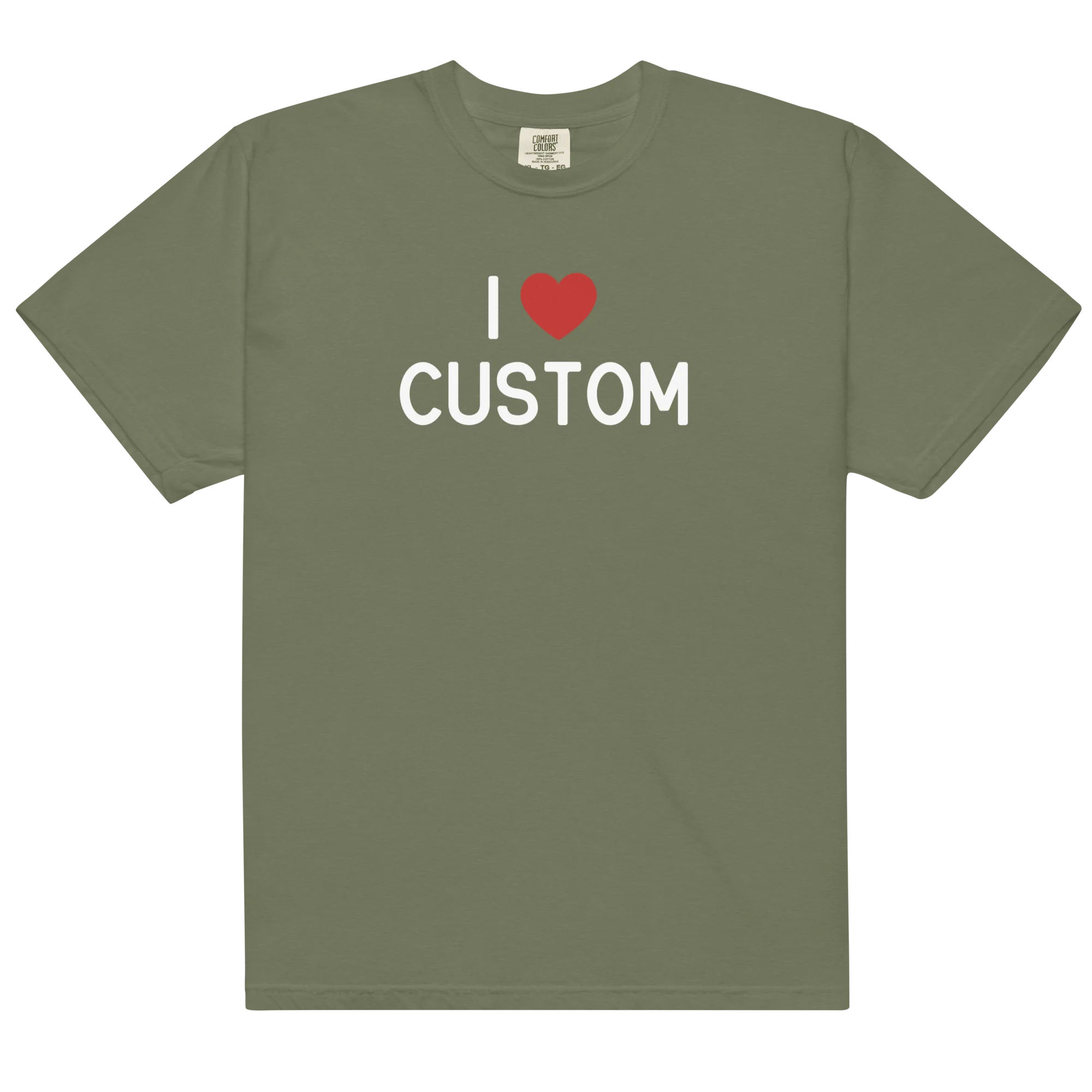 I Love (CUSTOM) Classic T-Shirt - Image 15