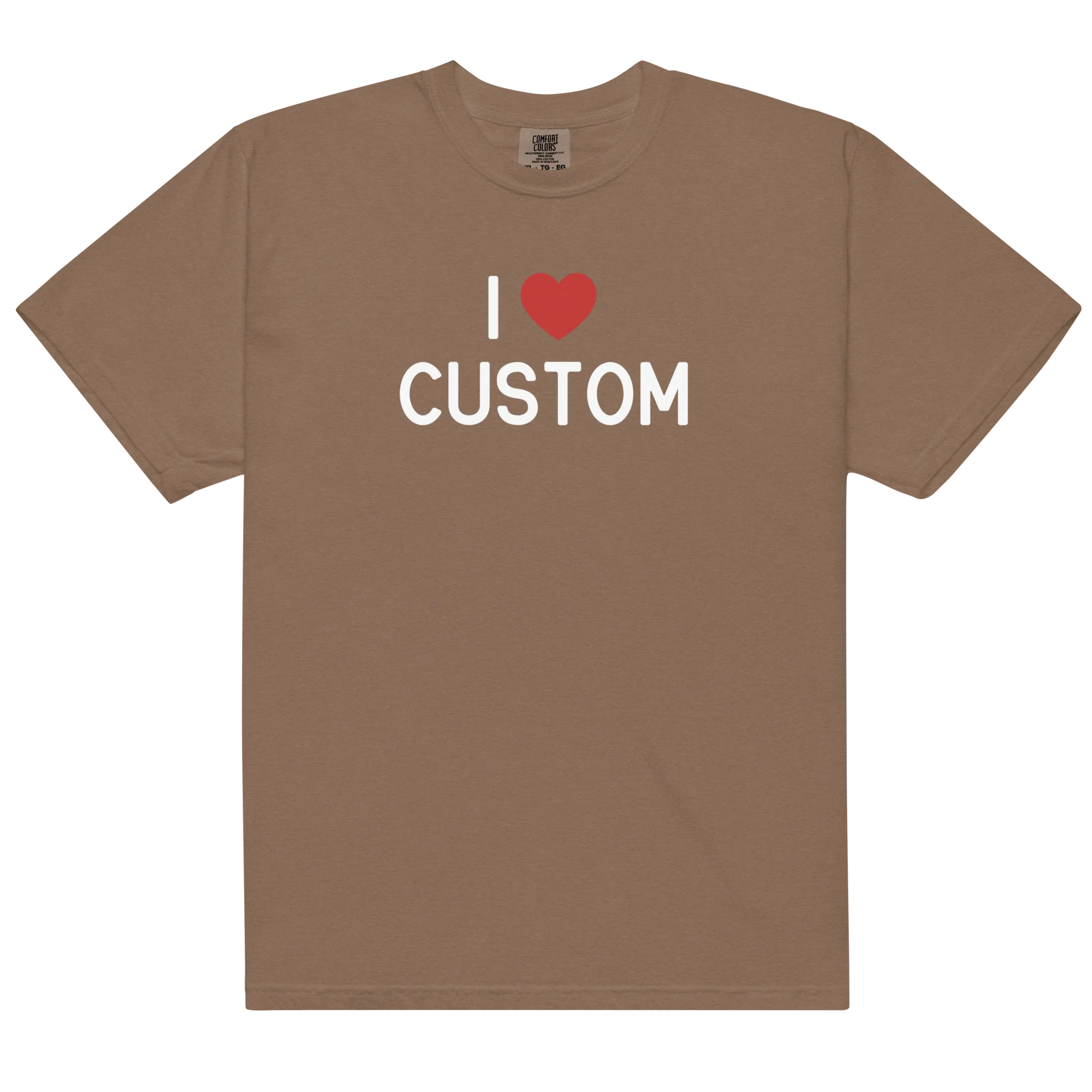 I Love (CUSTOM) Classic T-Shirt - Image 9