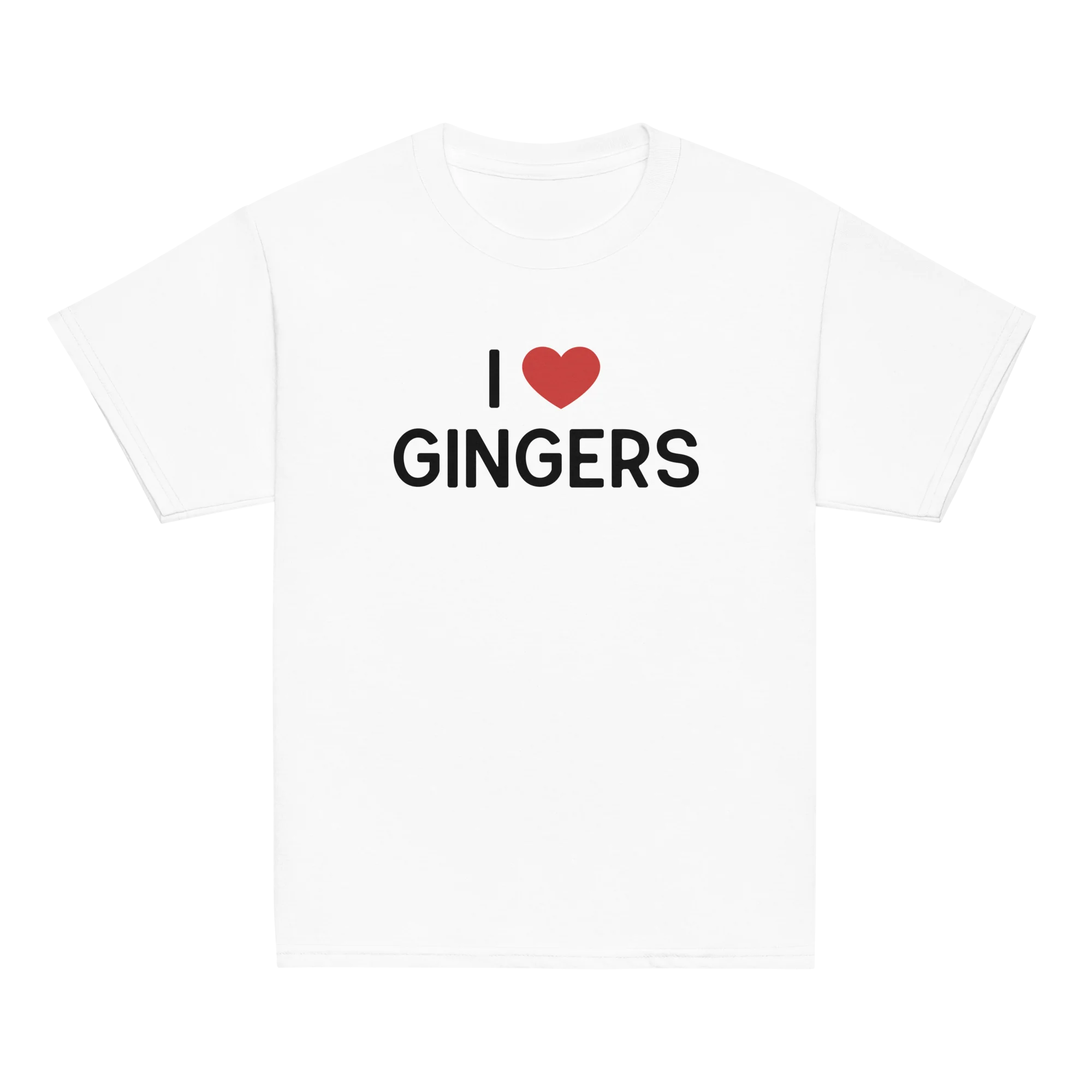 I Love Gingers Baby Tee - Image 3