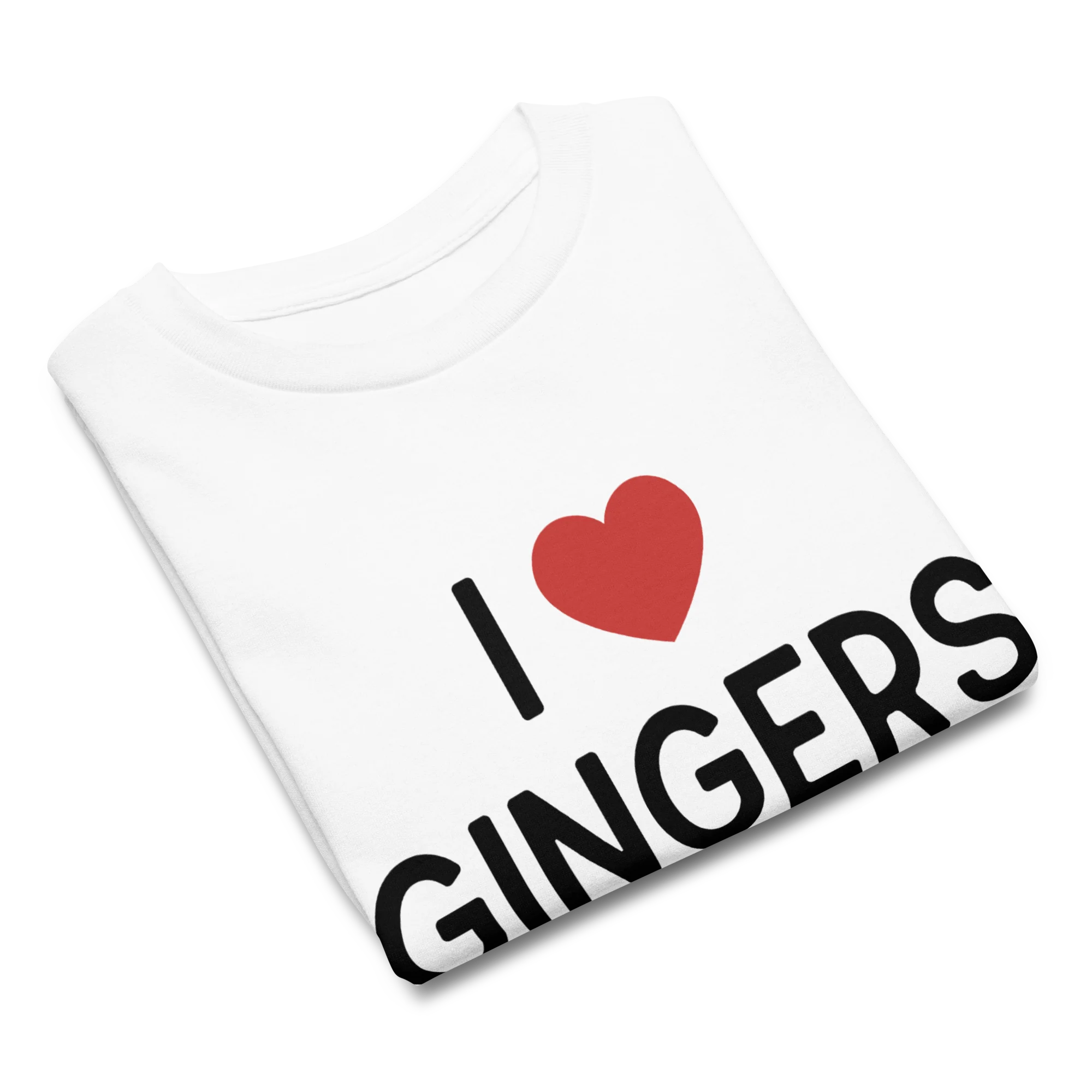 I Love Gingers Baby Tee - Image 4