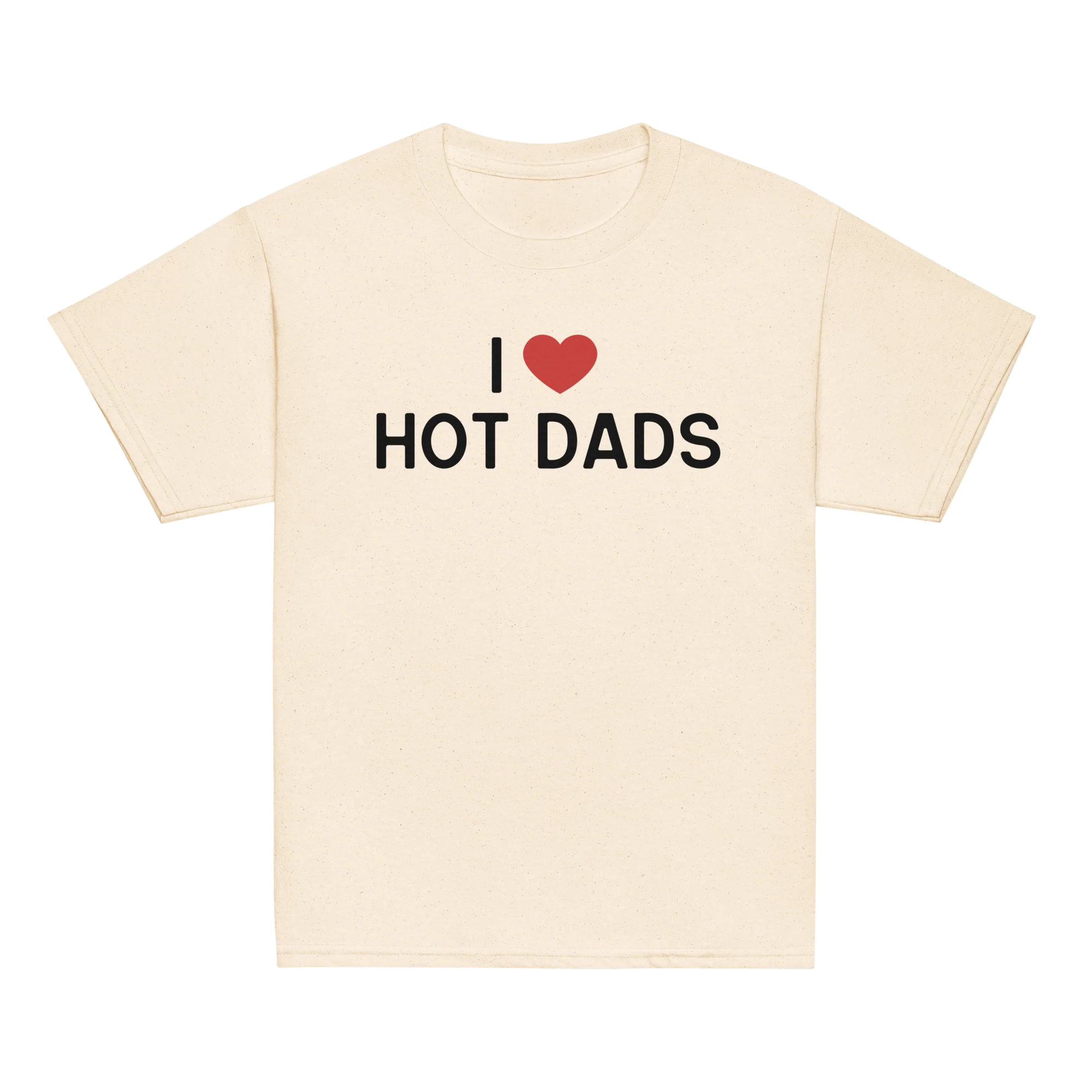 I Love Hot Dads Baby Tee - Image 4