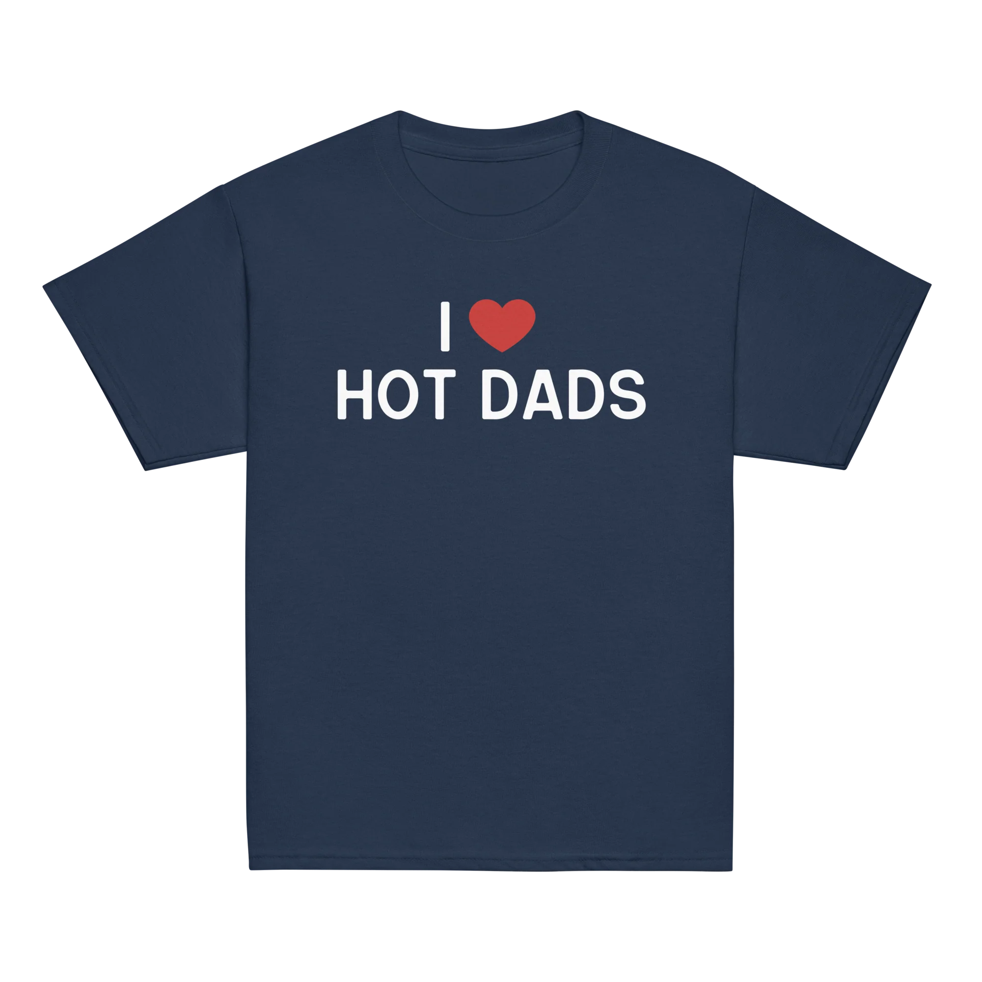 I Love Hot Dads Baby Tee - Image 5