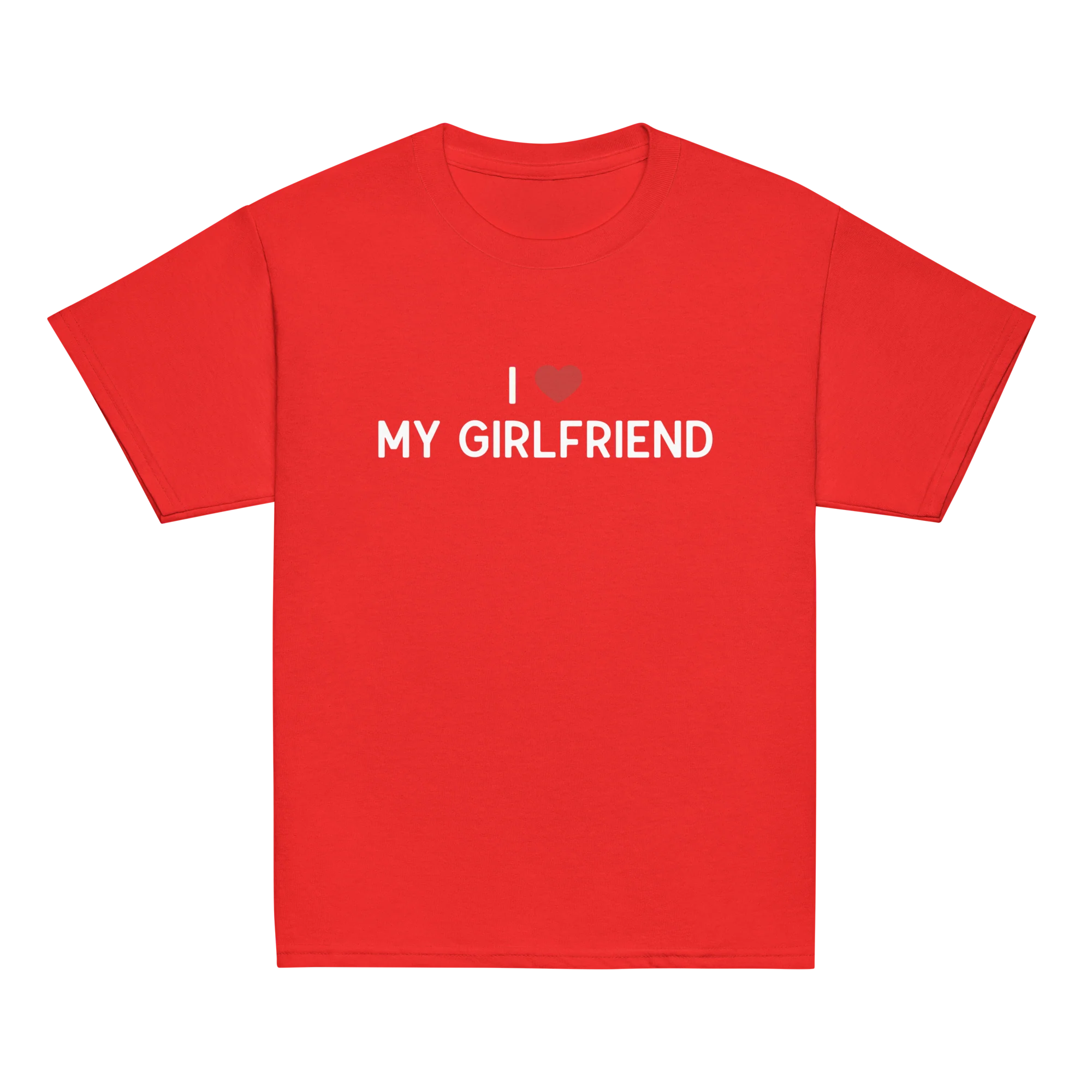 I Love My Girlfriend Baby Tee - Image 11