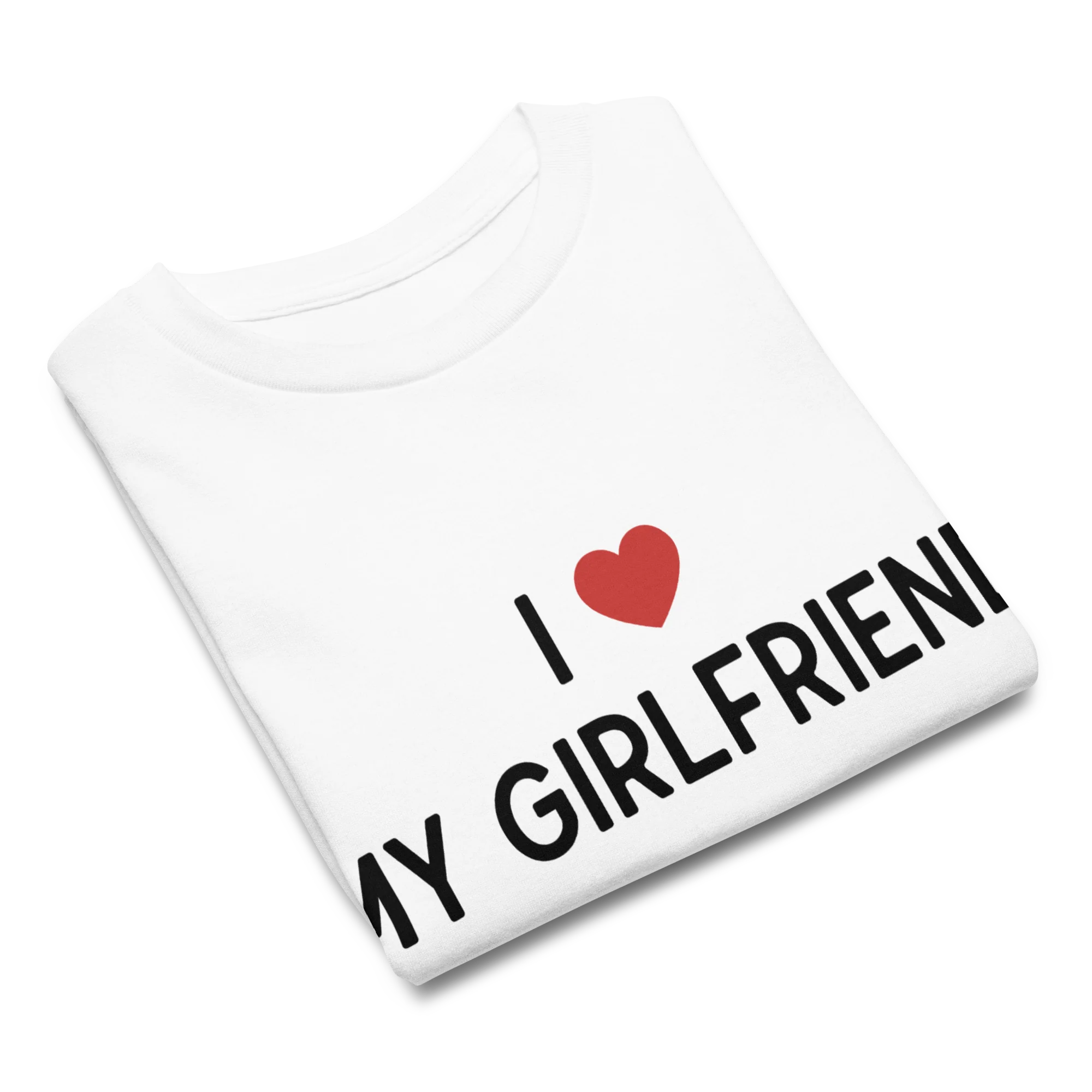 I Love My Girlfriend Baby Tee - Image 4