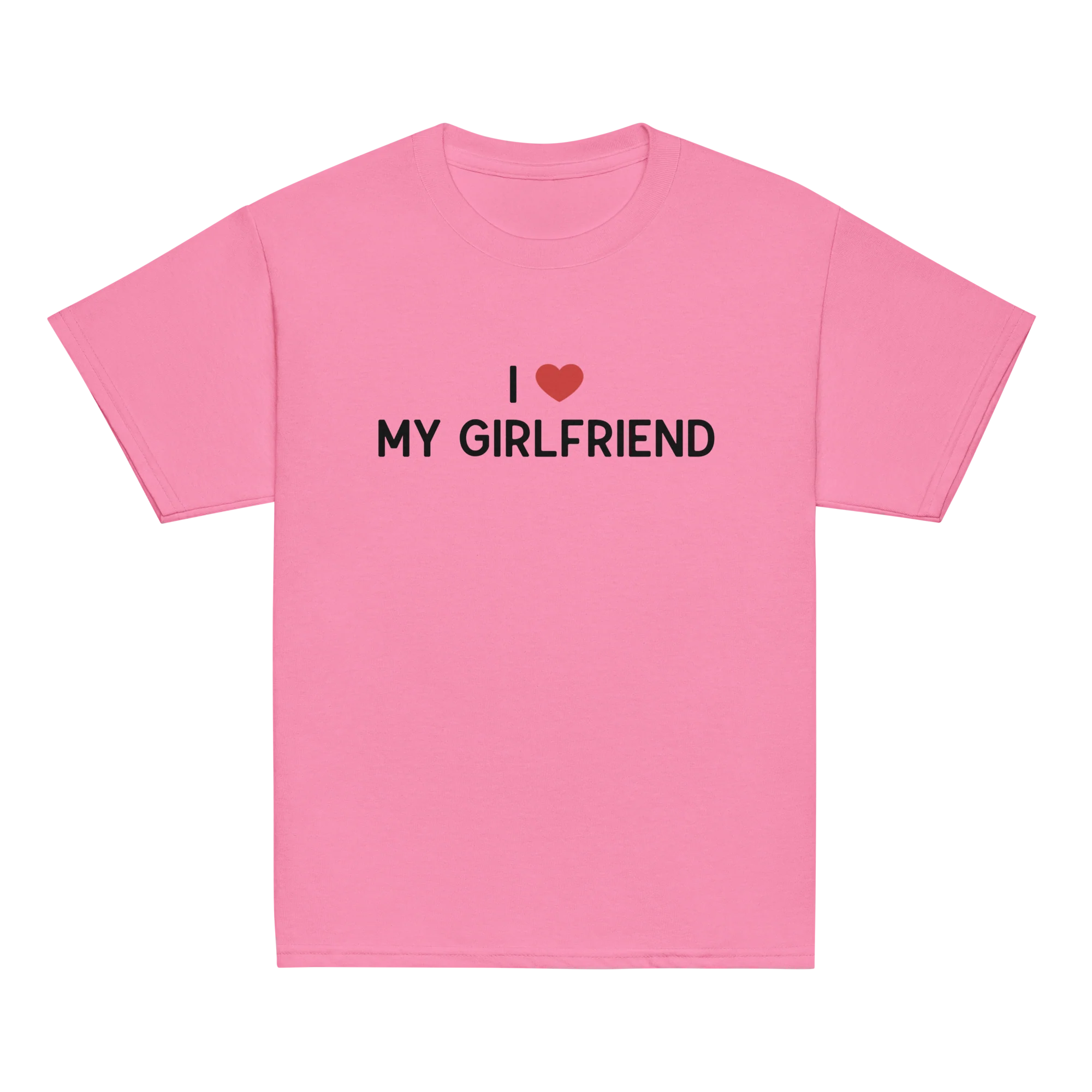 I Love My Girlfriend Baby Tee - Image 5