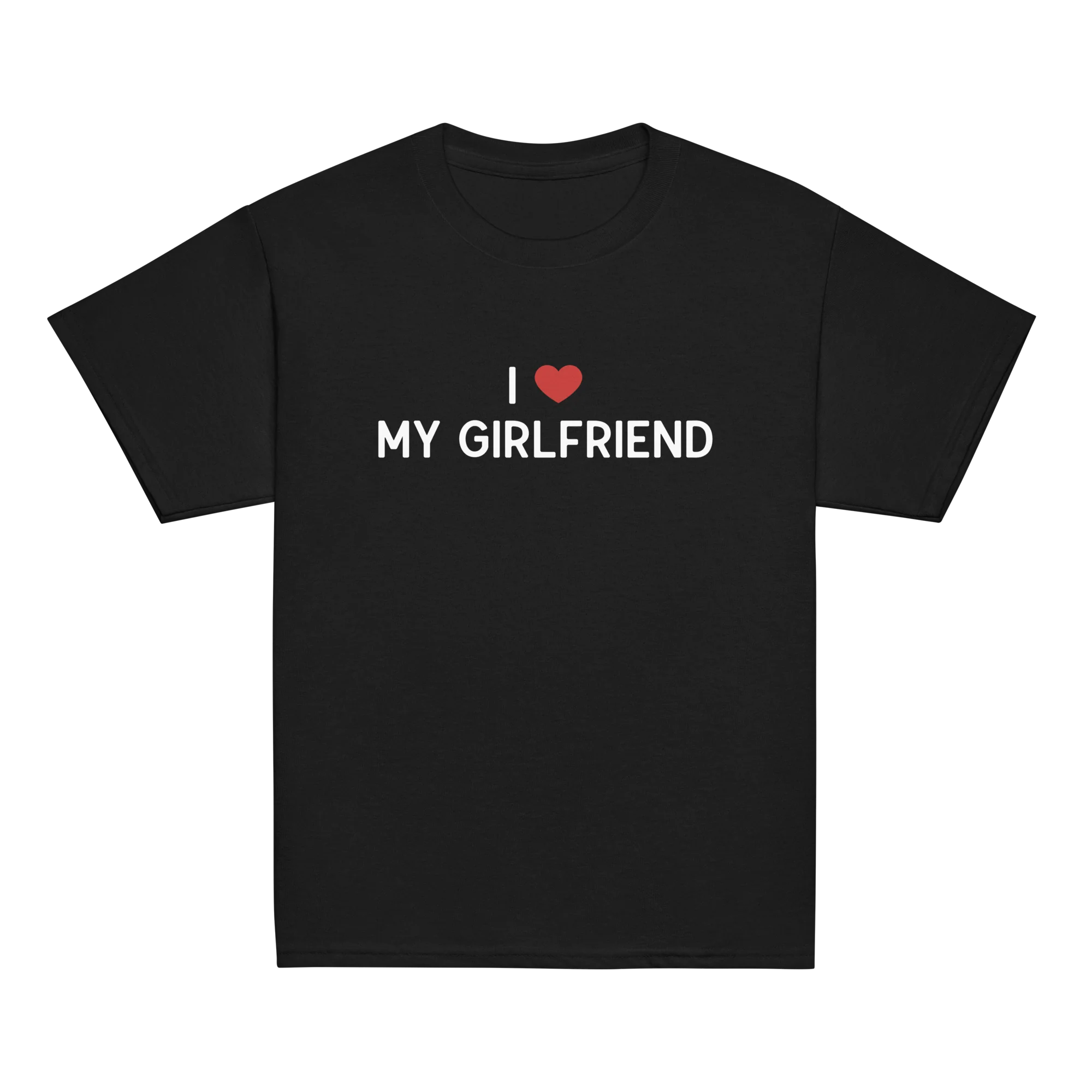 I Love My Girlfriend Baby Tee - Image 8