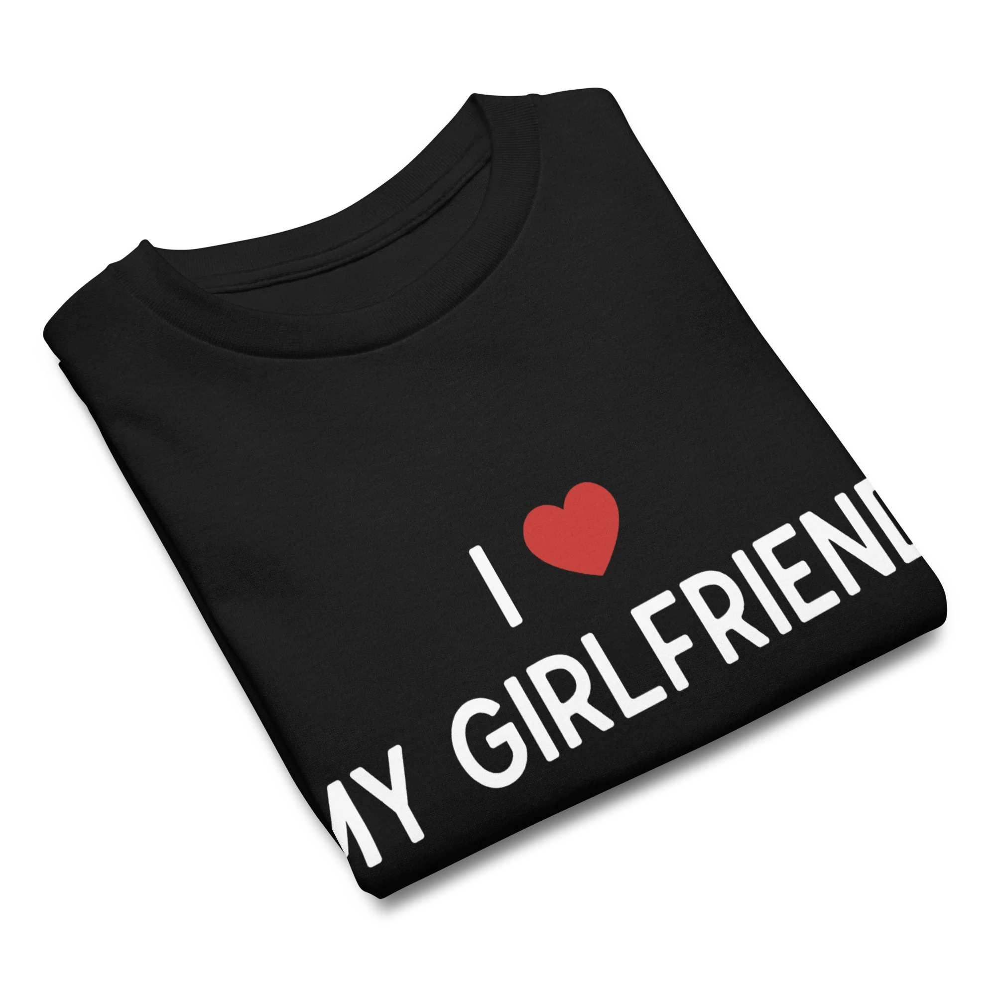I Love My Girlfriend Baby Tee - Image 9