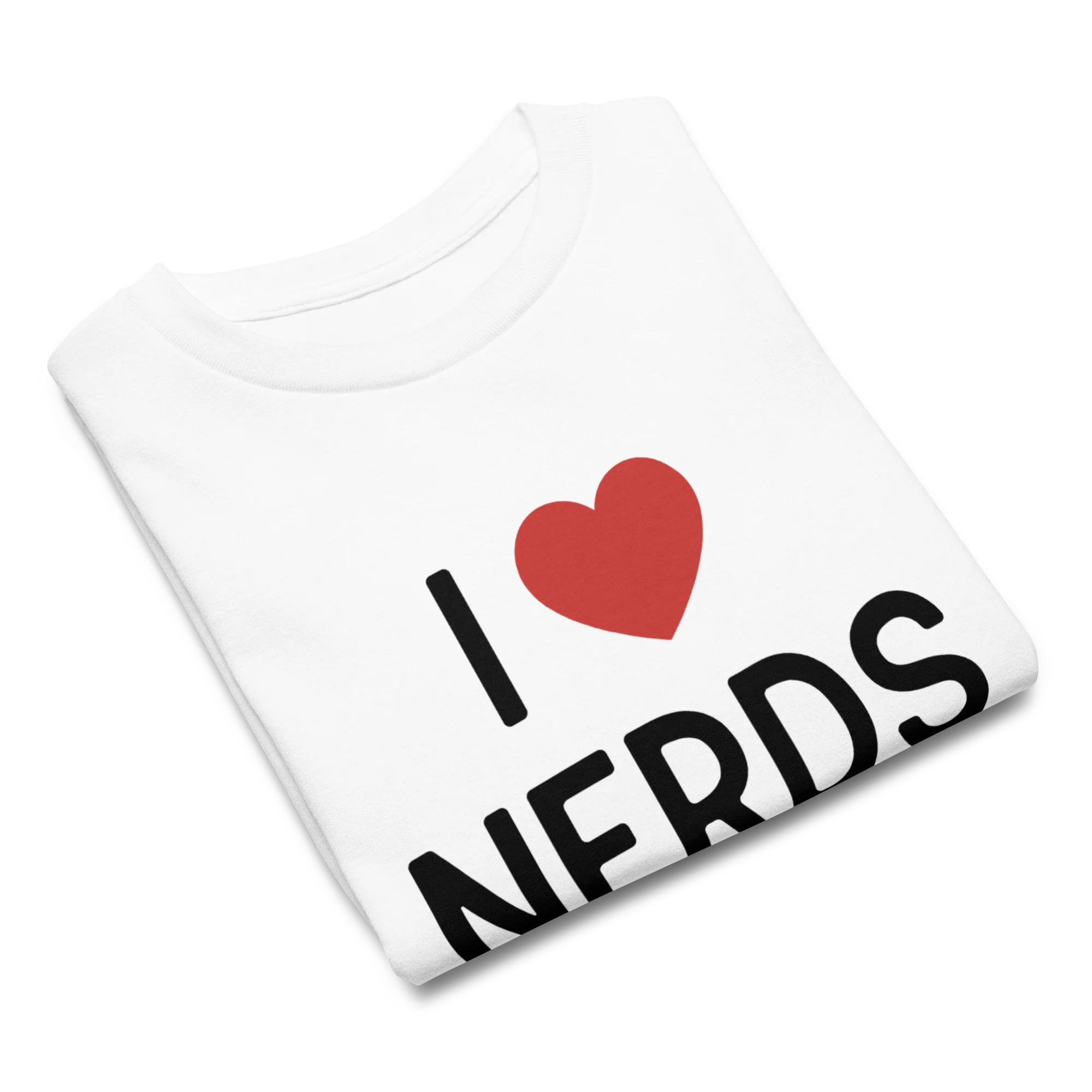 I Love Nerds Baby Tee - Image 3