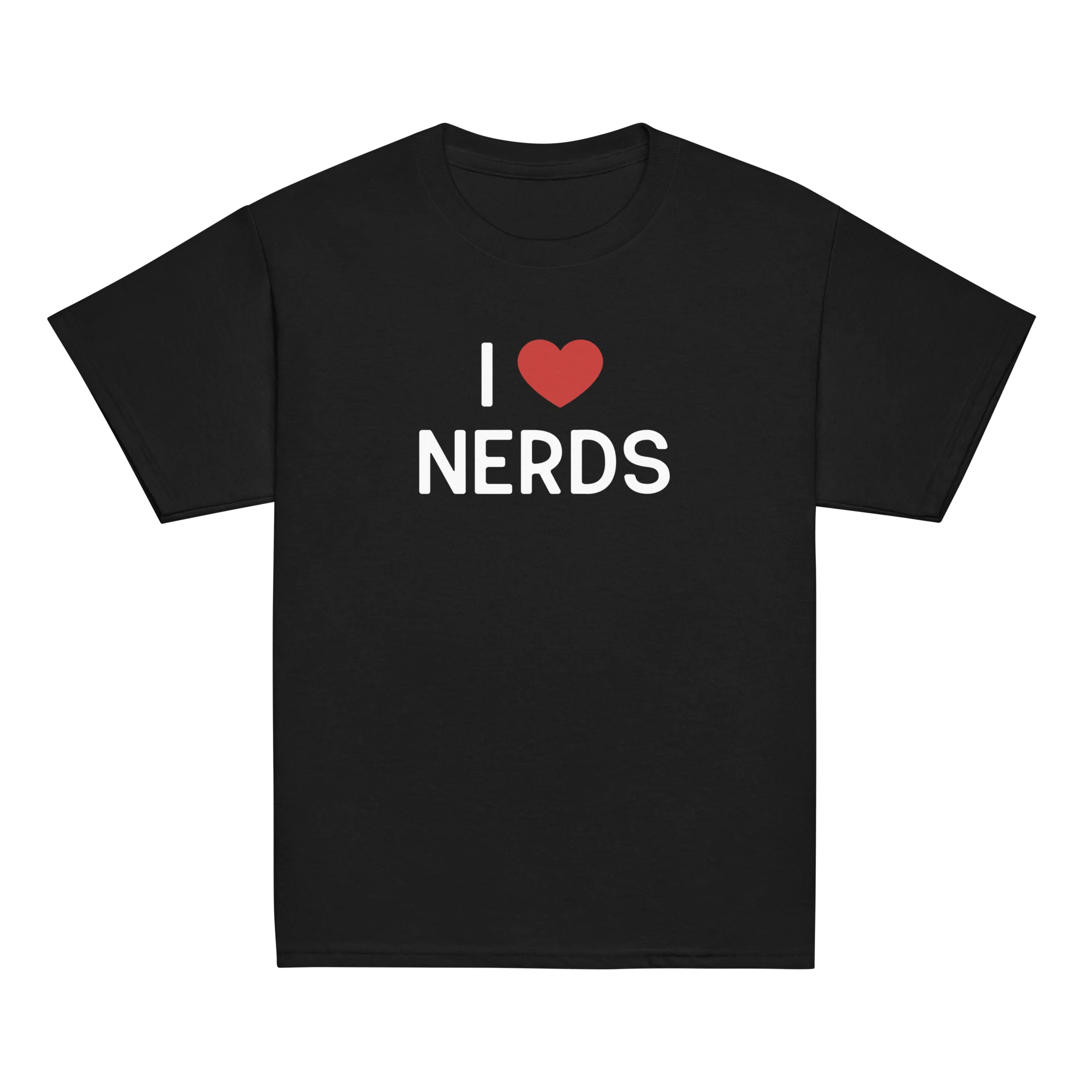 I Love Nerds Baby Tee - Image 4