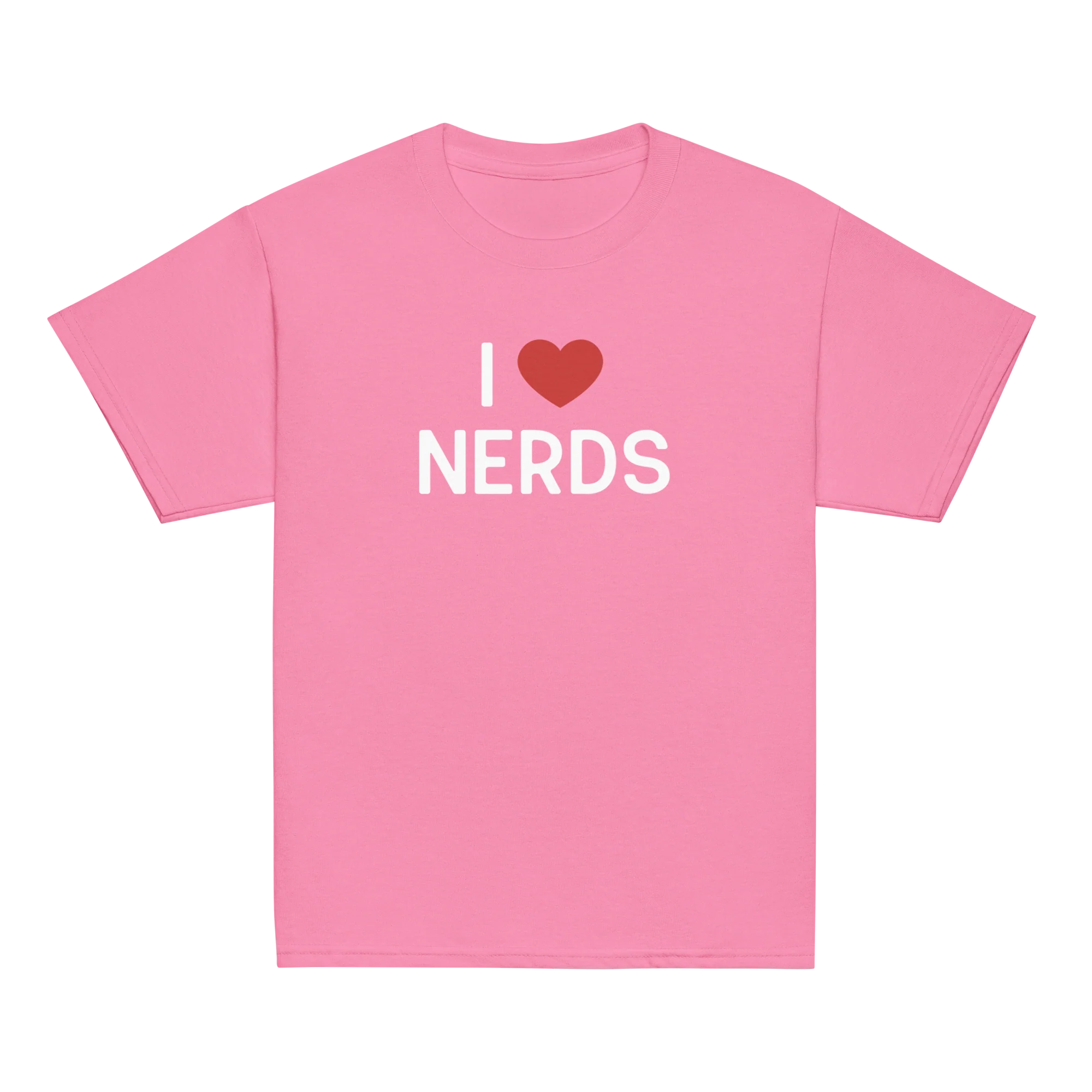 I Love Nerds Baby Tee - Image 5