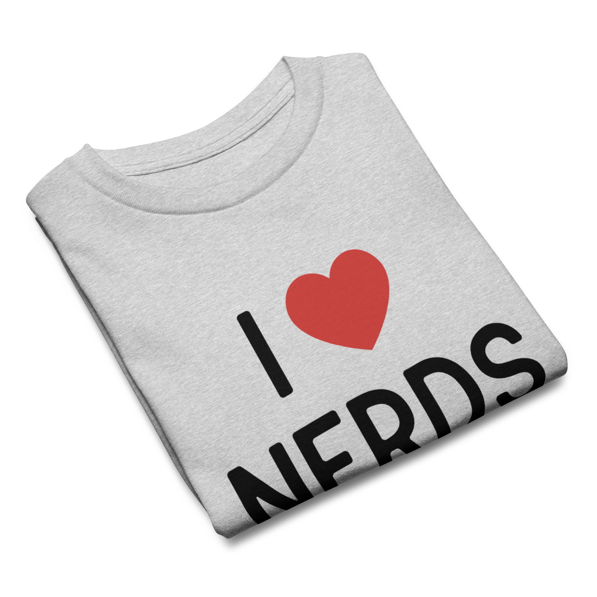I Love Nerds Baby Tee - Image 8