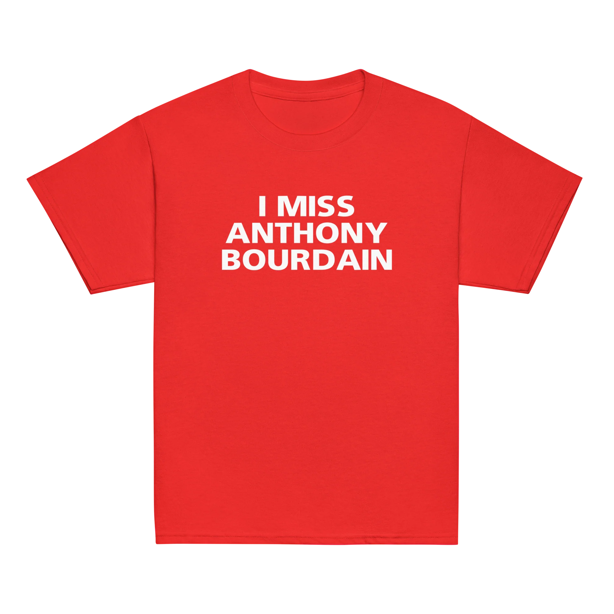 I Miss Anthony Bourdain Baby Tee - Image 5