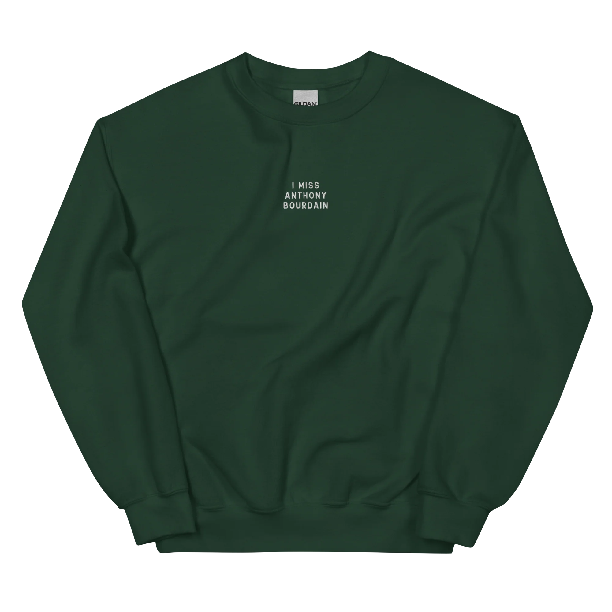 I Miss Anthony Bourdain Embroidered Sweatshirt - Image 3