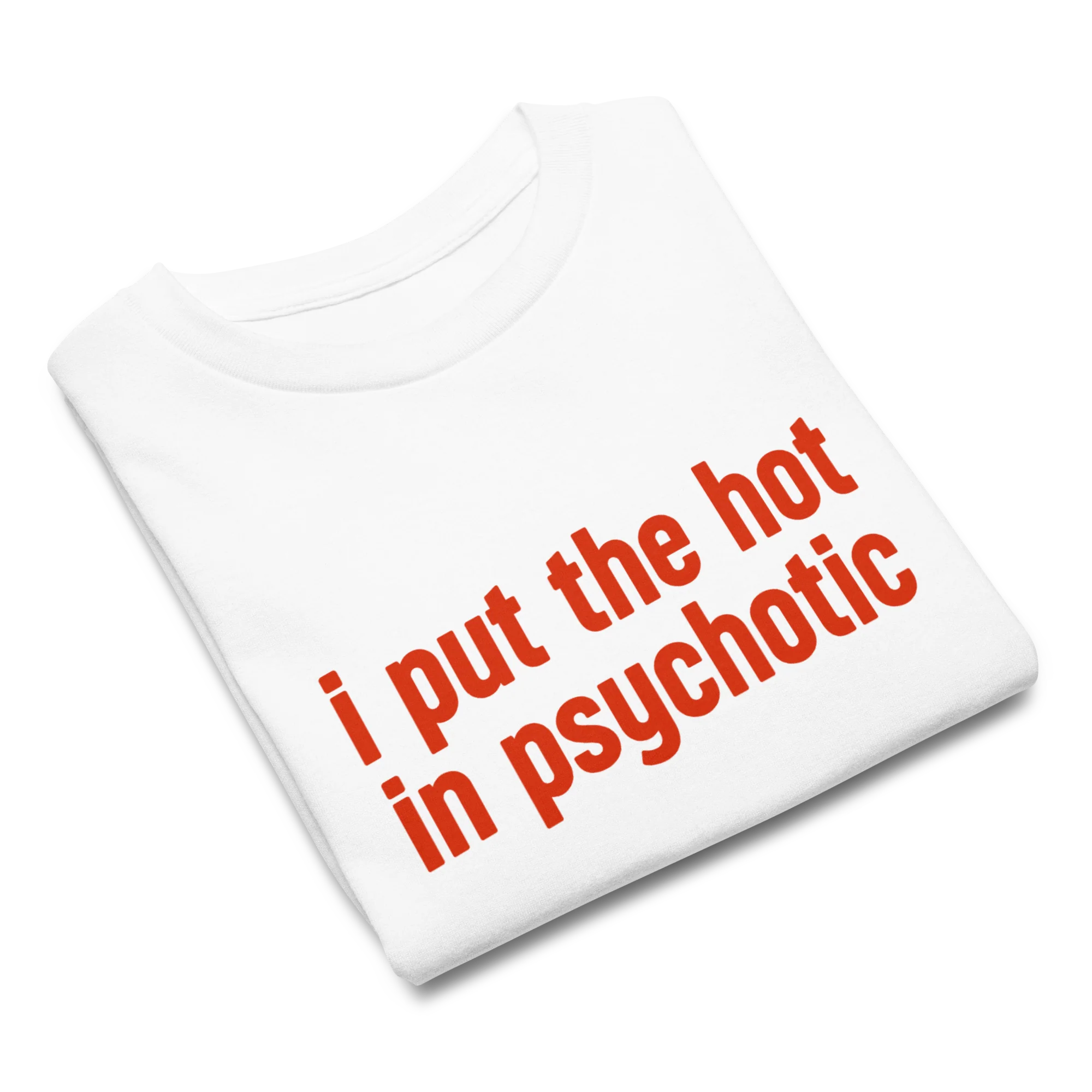 I Put the Hot in Psychotic Baby Tee - Image 4