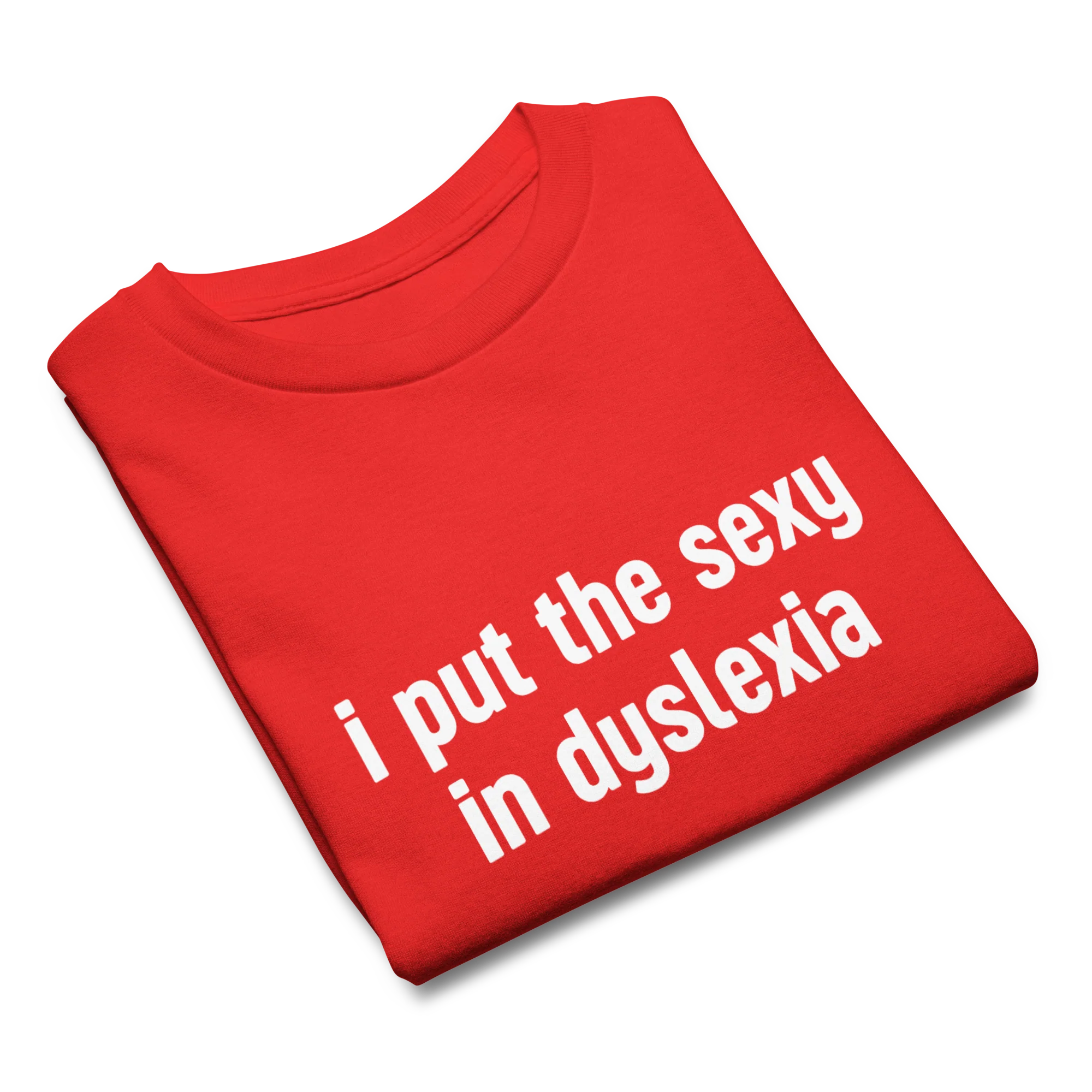 I Put the Sexy in Dyslexia Baby Tee - Image 6