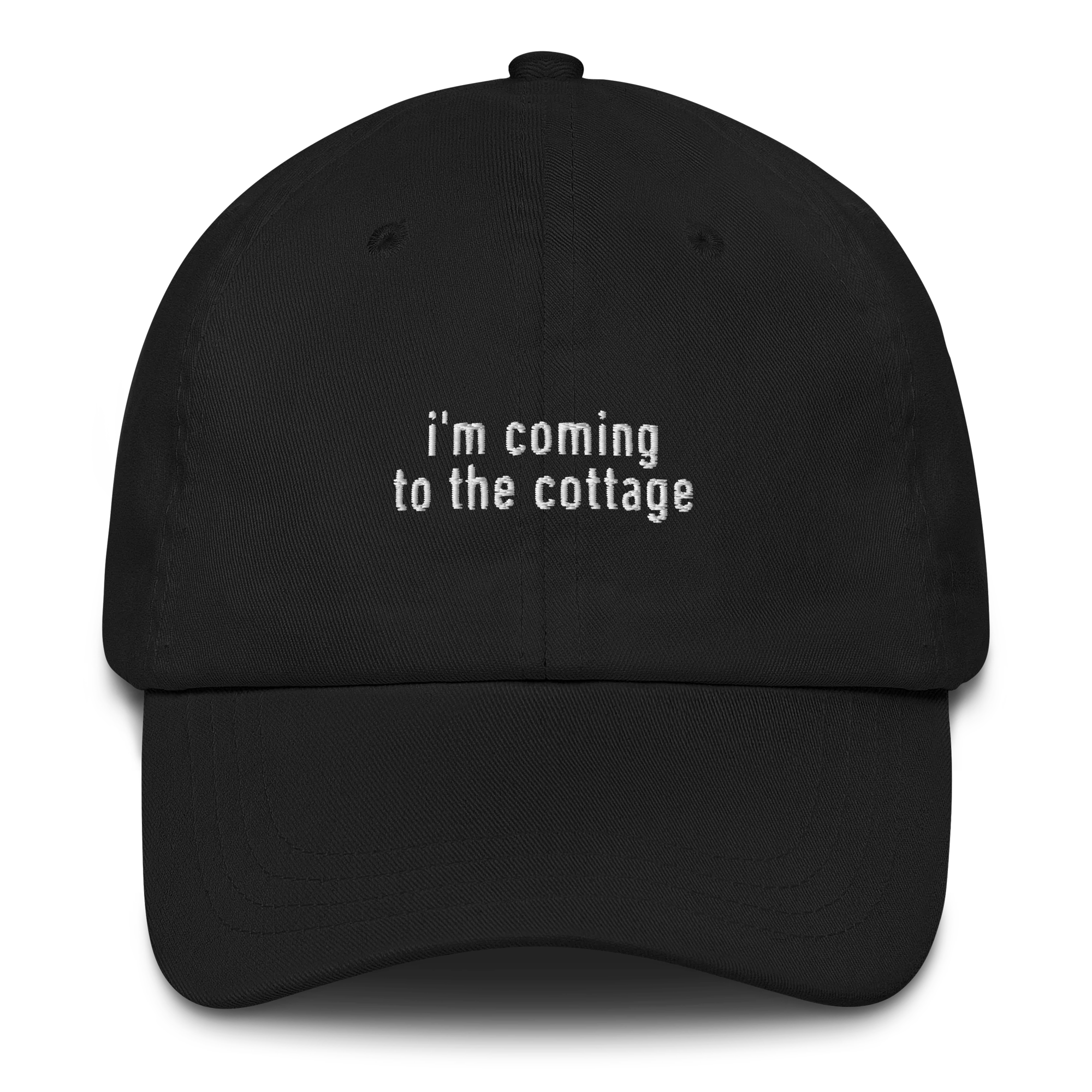 I'm Coming to the Cottage HR Embroidered Cap - Image 8