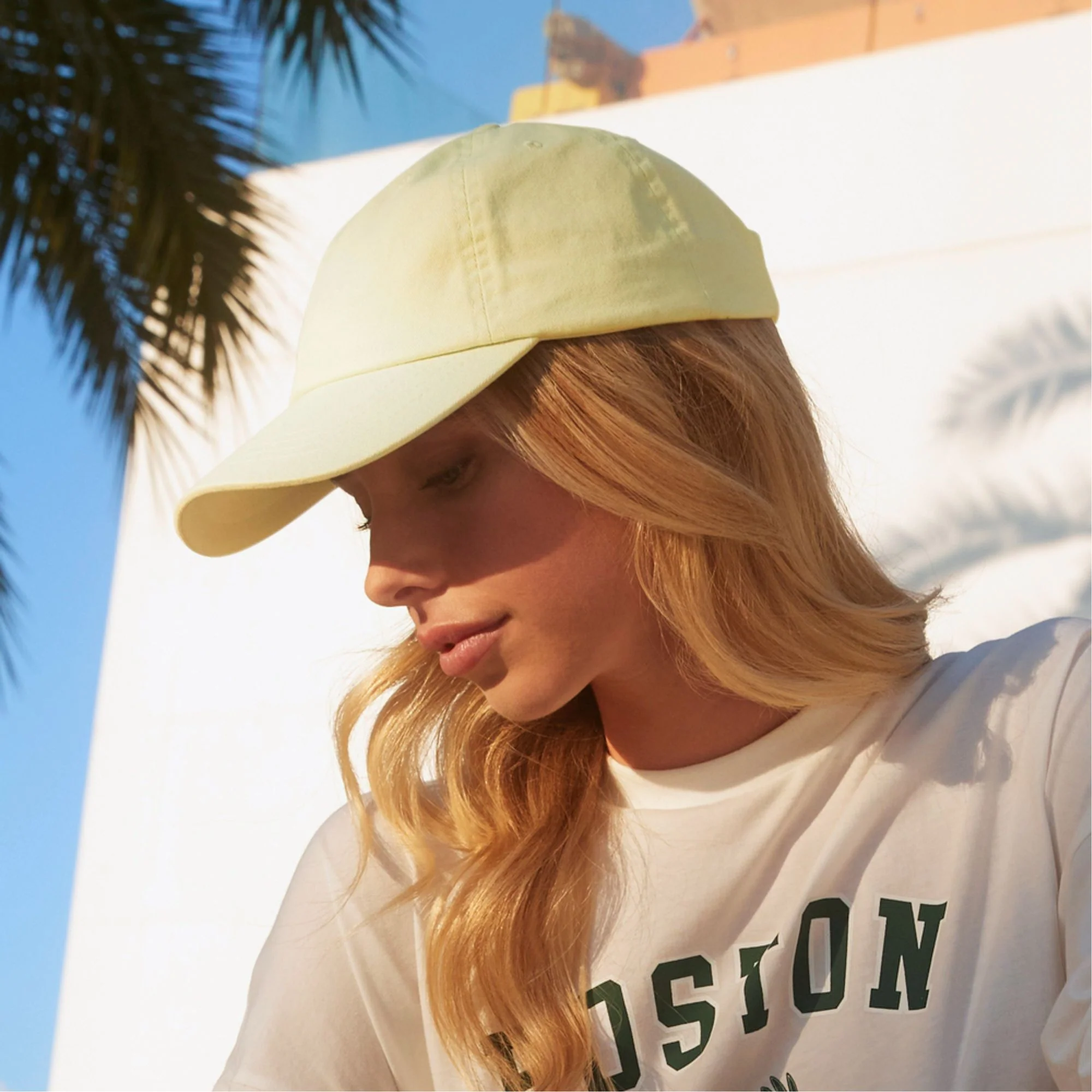 I'm Coming to the Cottage HR Embroidered Pastel Baseball Cap - Image 2