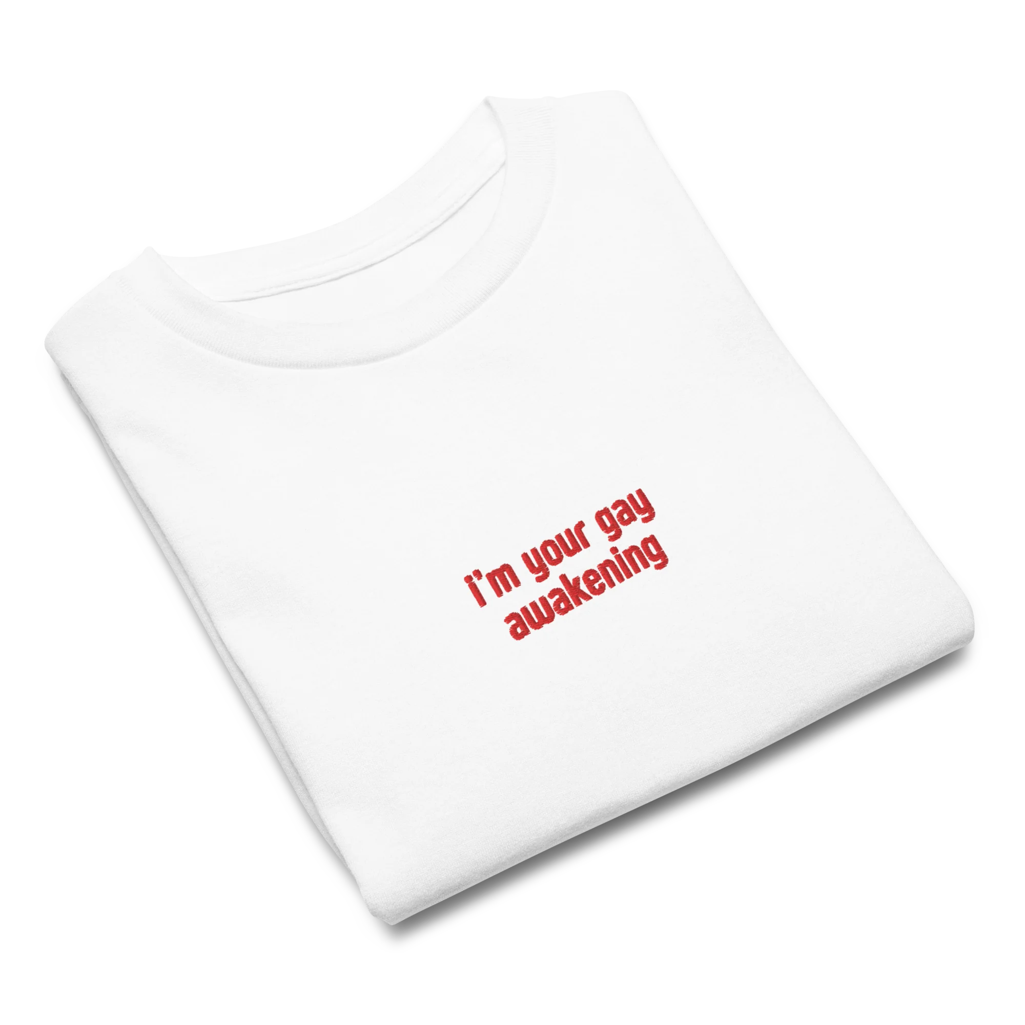 I'm Your Gay Awakening Embroidered Baby Tee - Image 9