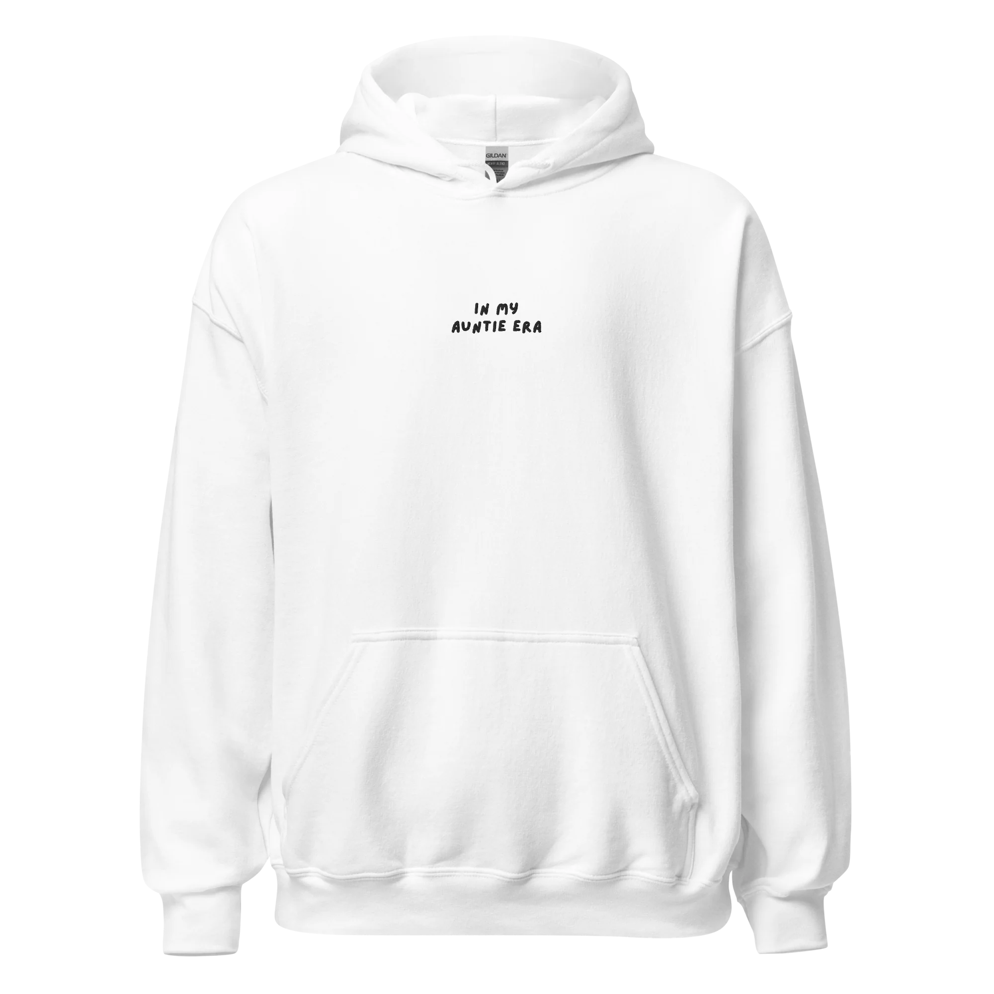 In My Auntie Era Embroidered Hoodie - Image 4