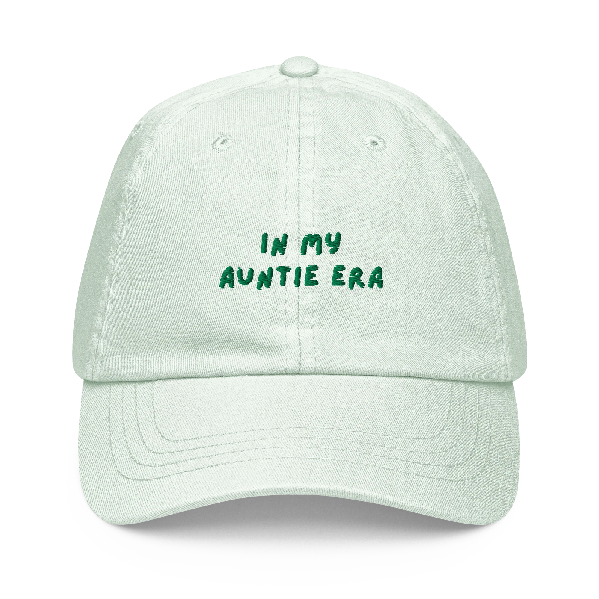 In My Auntie Era Embroidered Pastel Baseball Cap - Image 7
