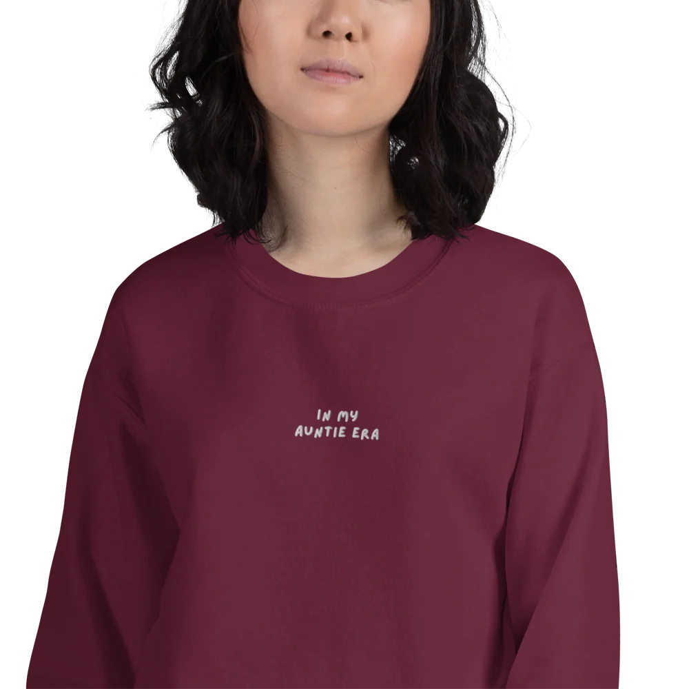 In My Auntie Era Embroidered Sweatshirt - Image 7