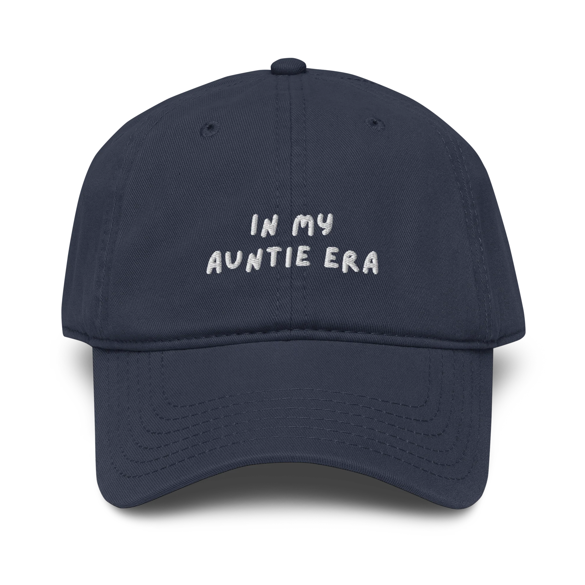 In My Auntie Era Embroidered Vintage Wash Baseball Cap - Image 3