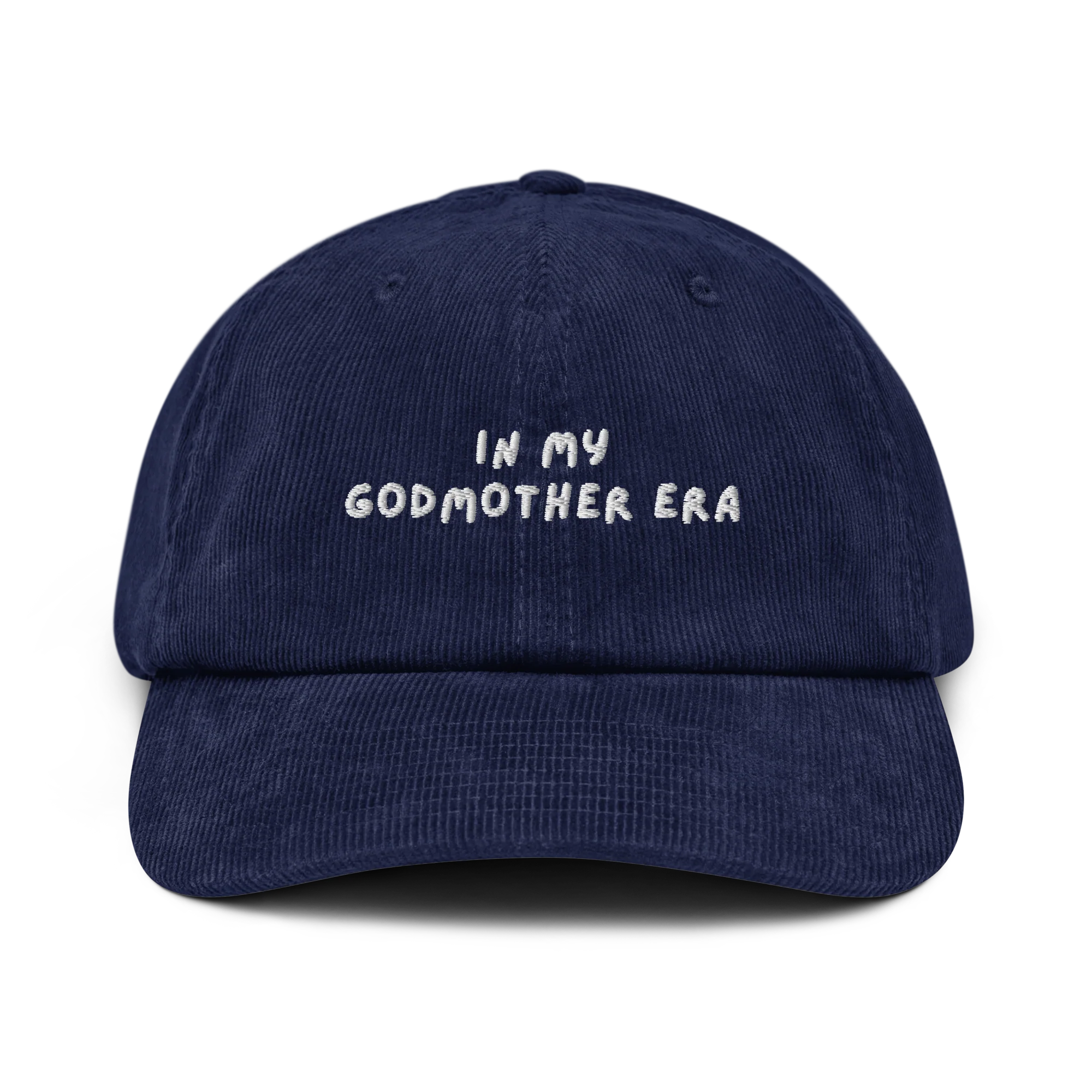 In My Godmother Era Embroidered Corduroy Hat - Image 5