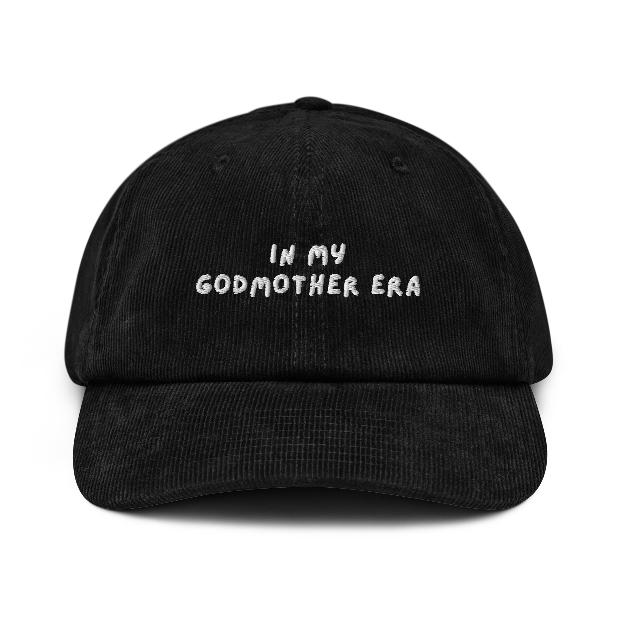 In My Godmother Era Embroidered Corduroy Hat - Image 6