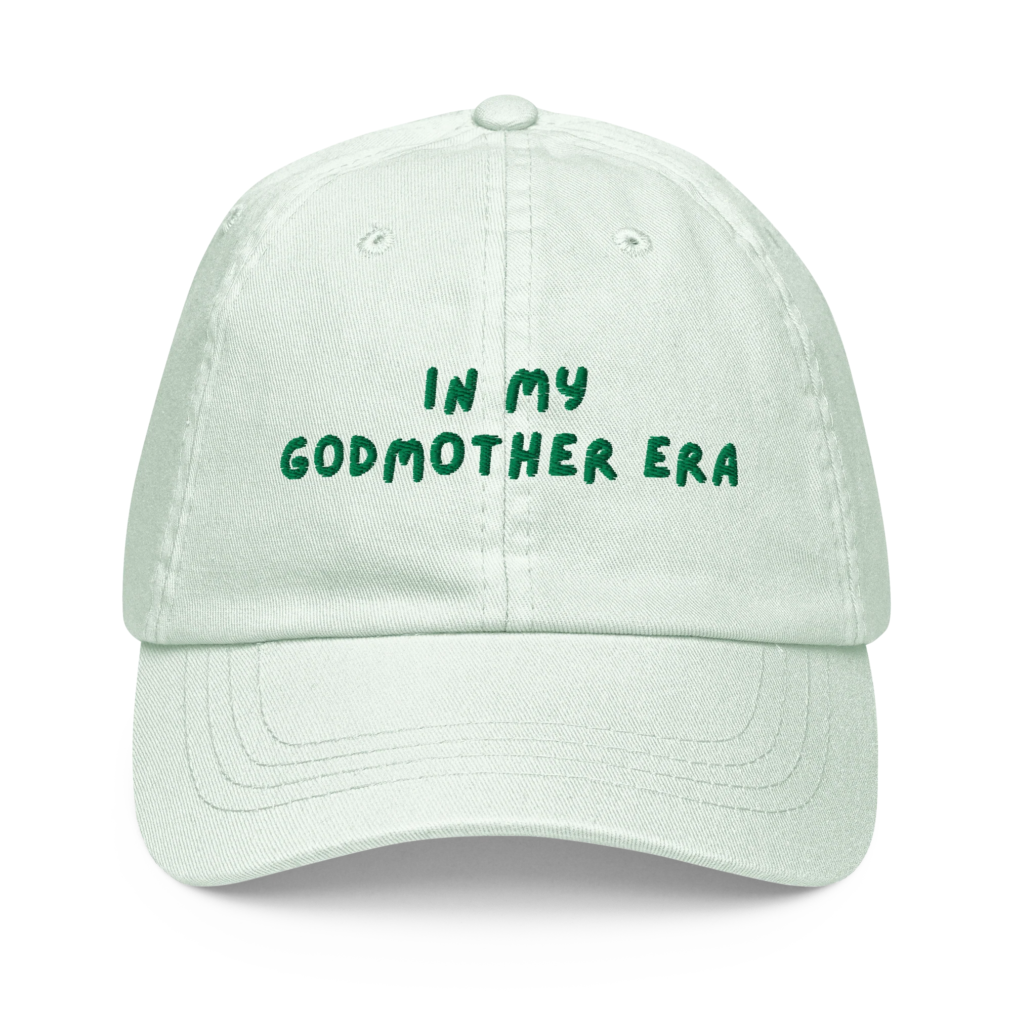 In My Godmother Era Embroidered Pastel Baseball Cap - Image 3