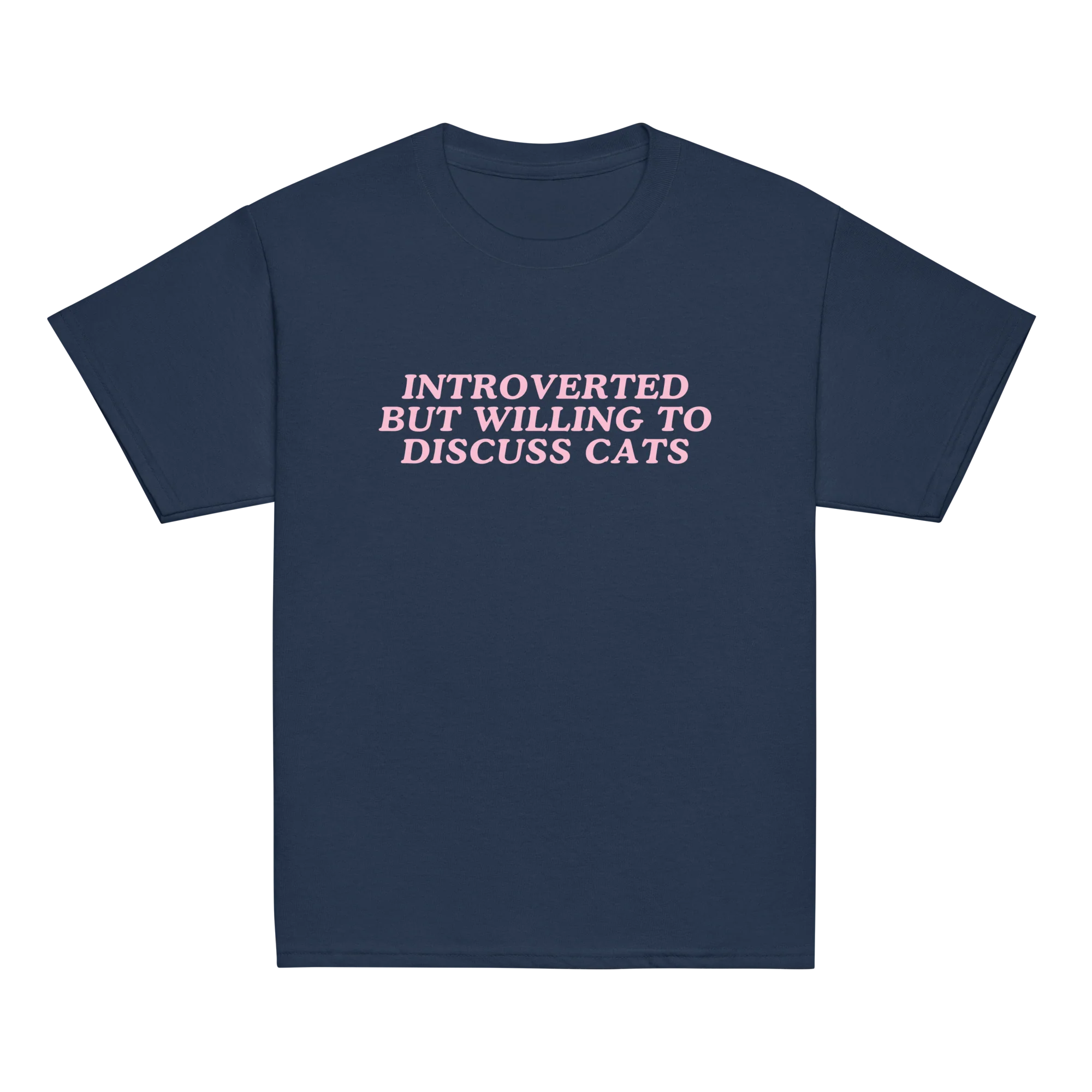 Introverted But Willing Discuss Cats Baby Tee - Image 4