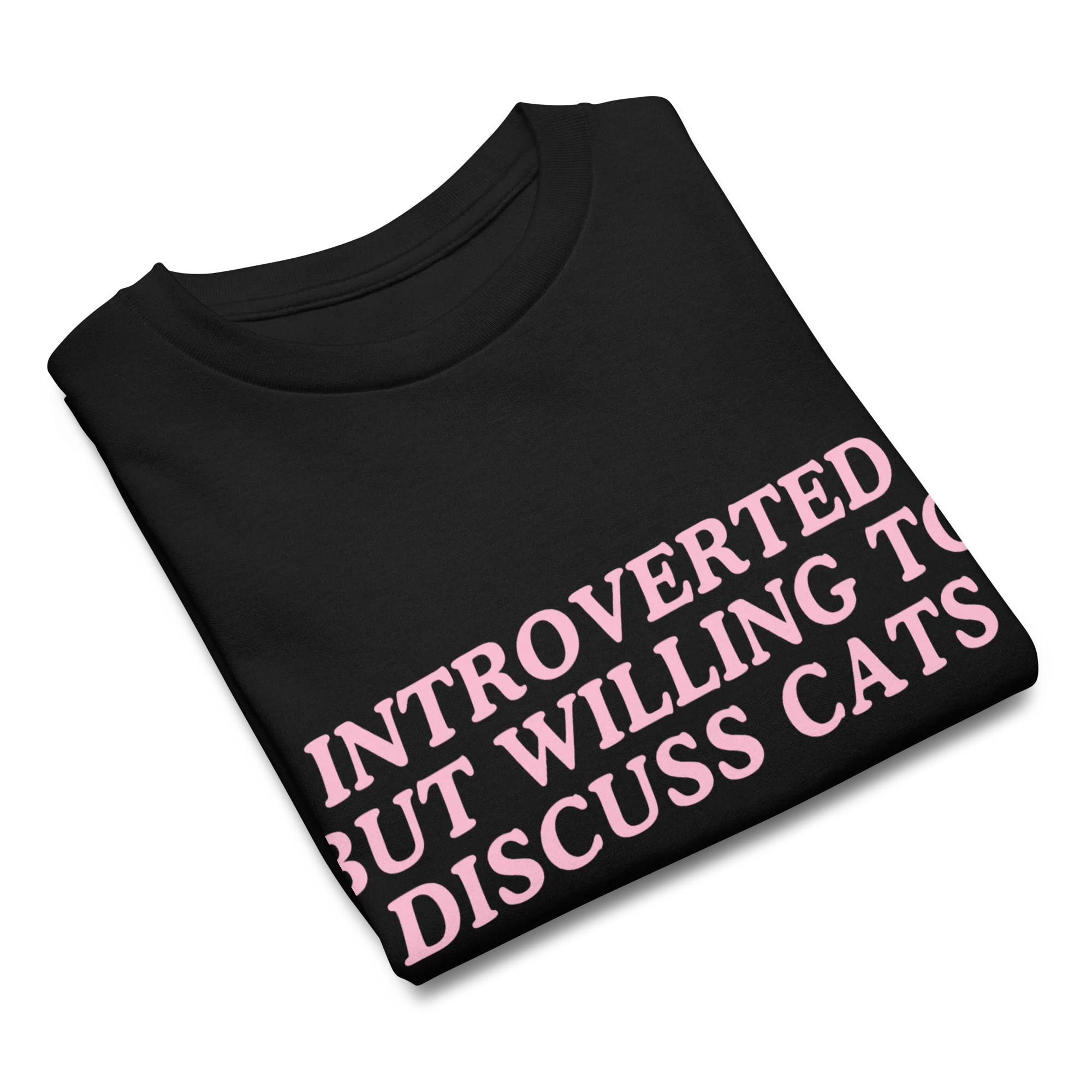Introverted But Willing Discuss Cats Baby Tee - Image 8