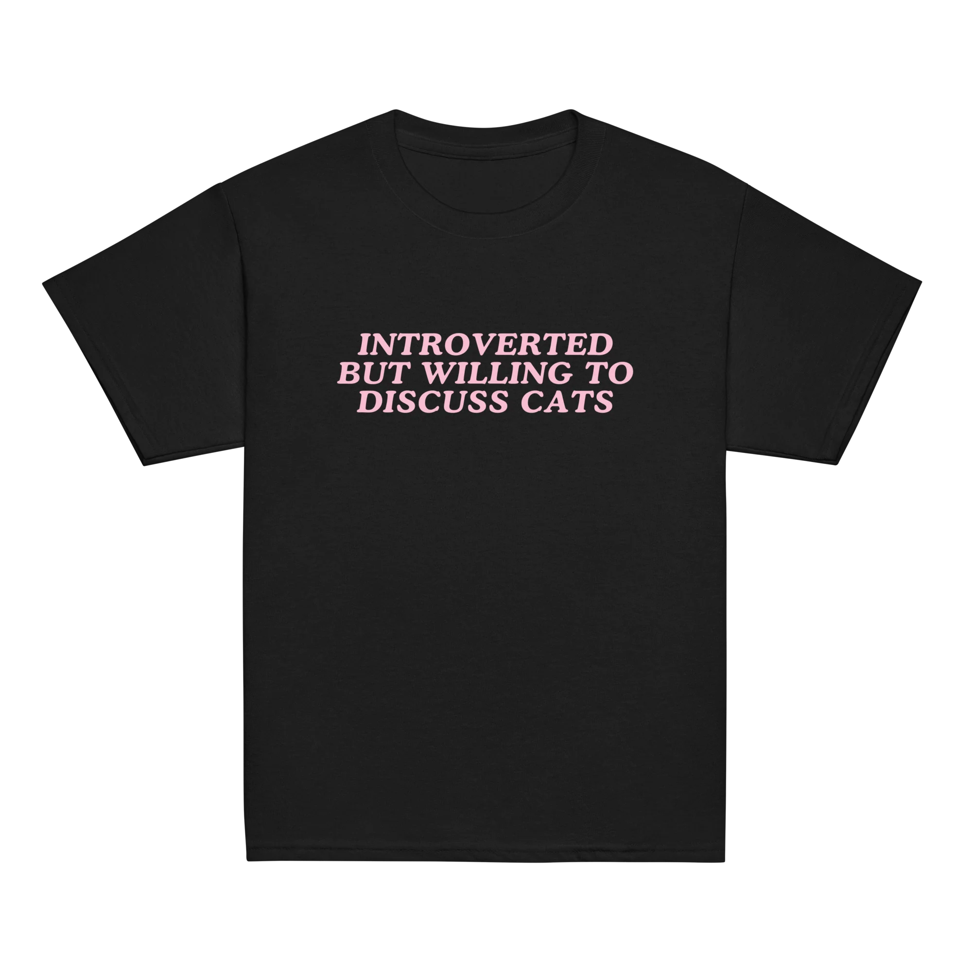 Introverted But Willing Discuss Cats Baby Tee - Image 9