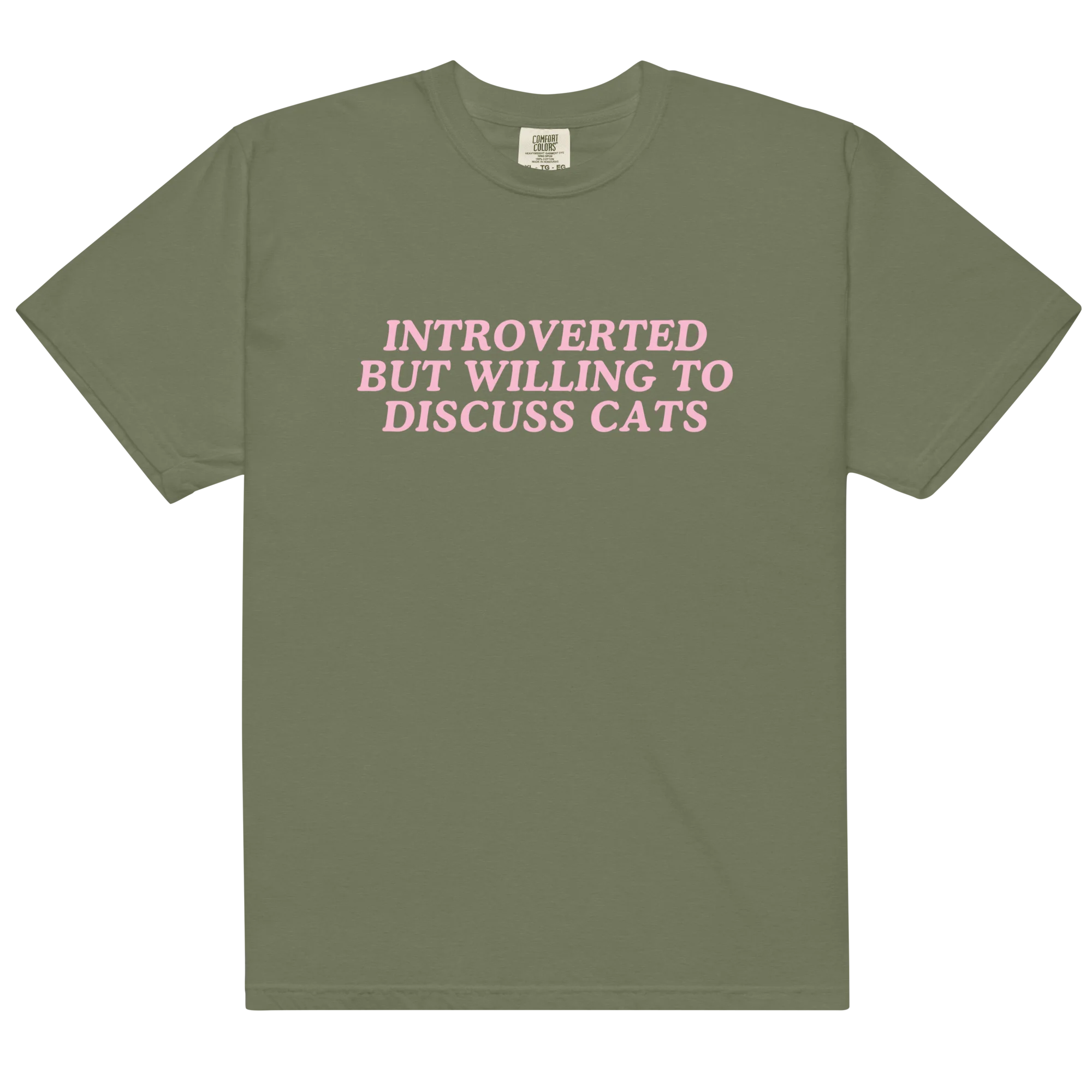 Introverted But Willing Discuss Cats Classic T-Shirt - Image 15
