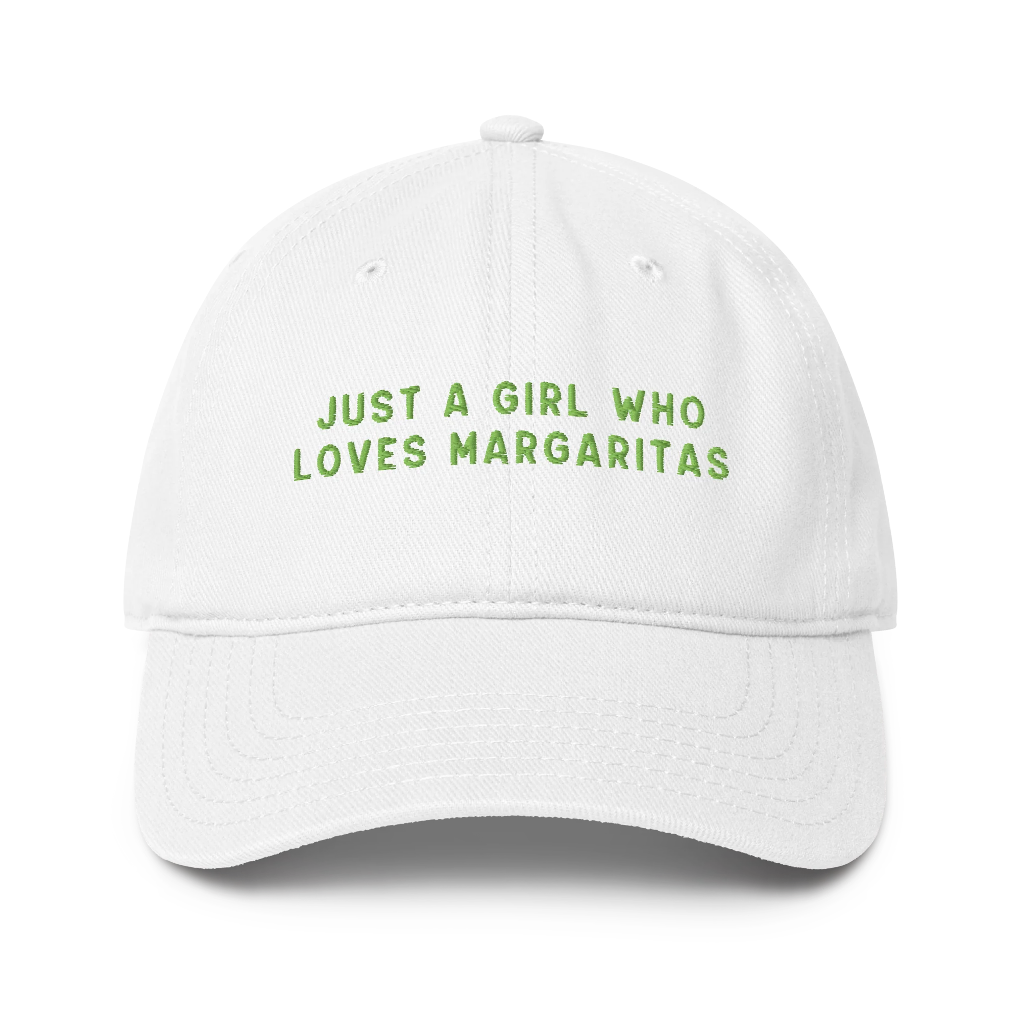 Just A Girl Who Loves Margaritas Embroidered Baseball Cap - Image 7
