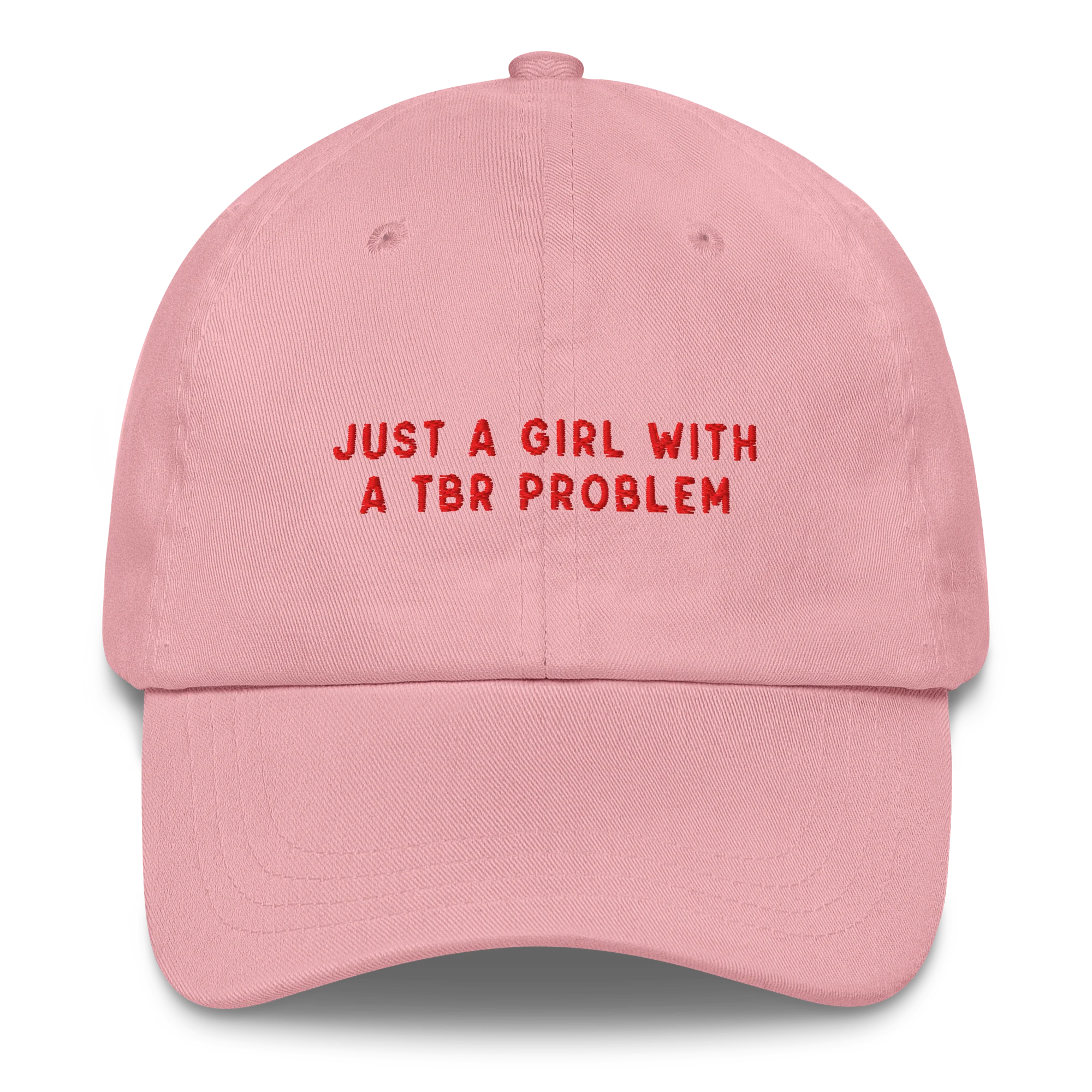 Just A Girl With a TBR Problem Embroidered Cap - Image 6