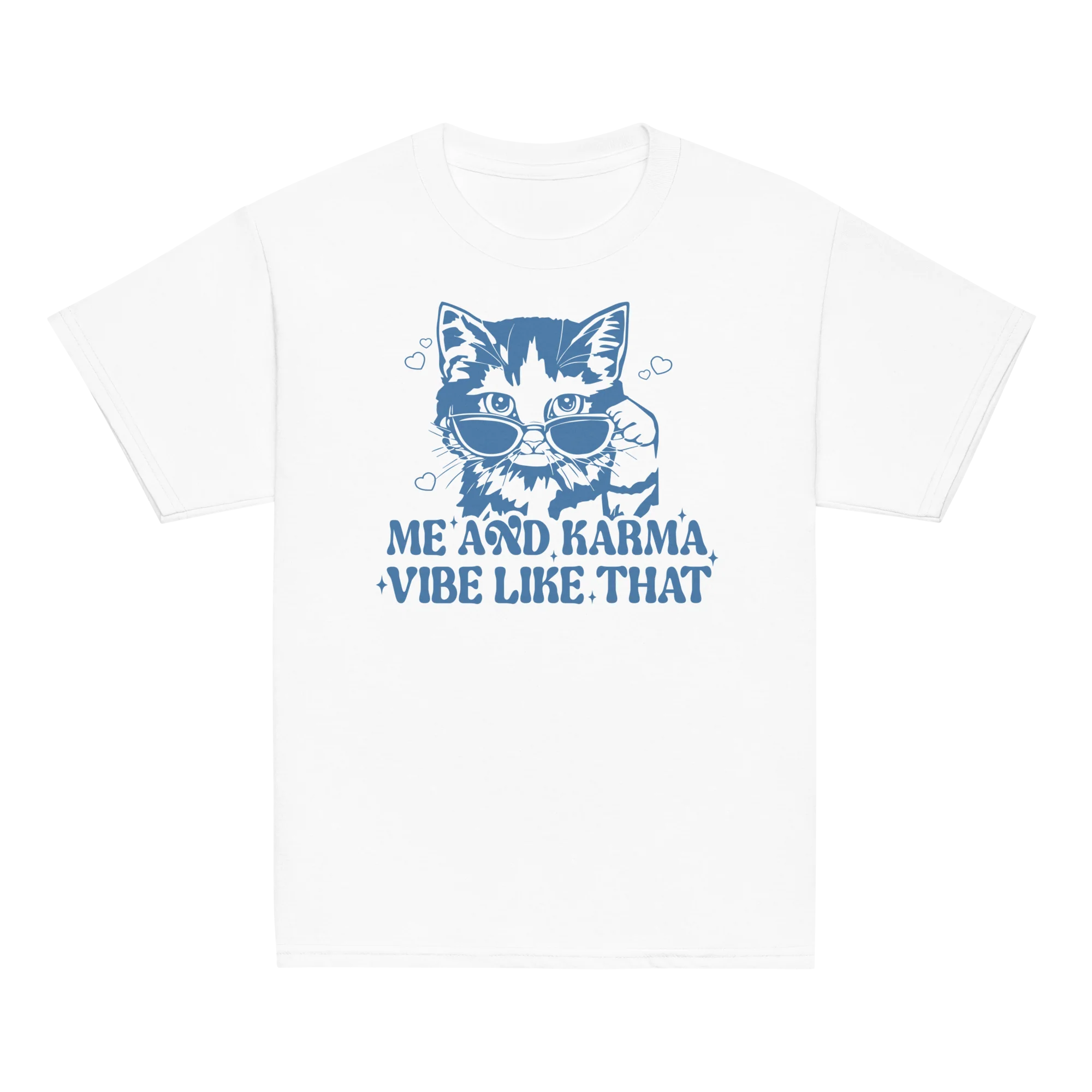 Karma Cat Vibe Like That Baby Tee - Image 4