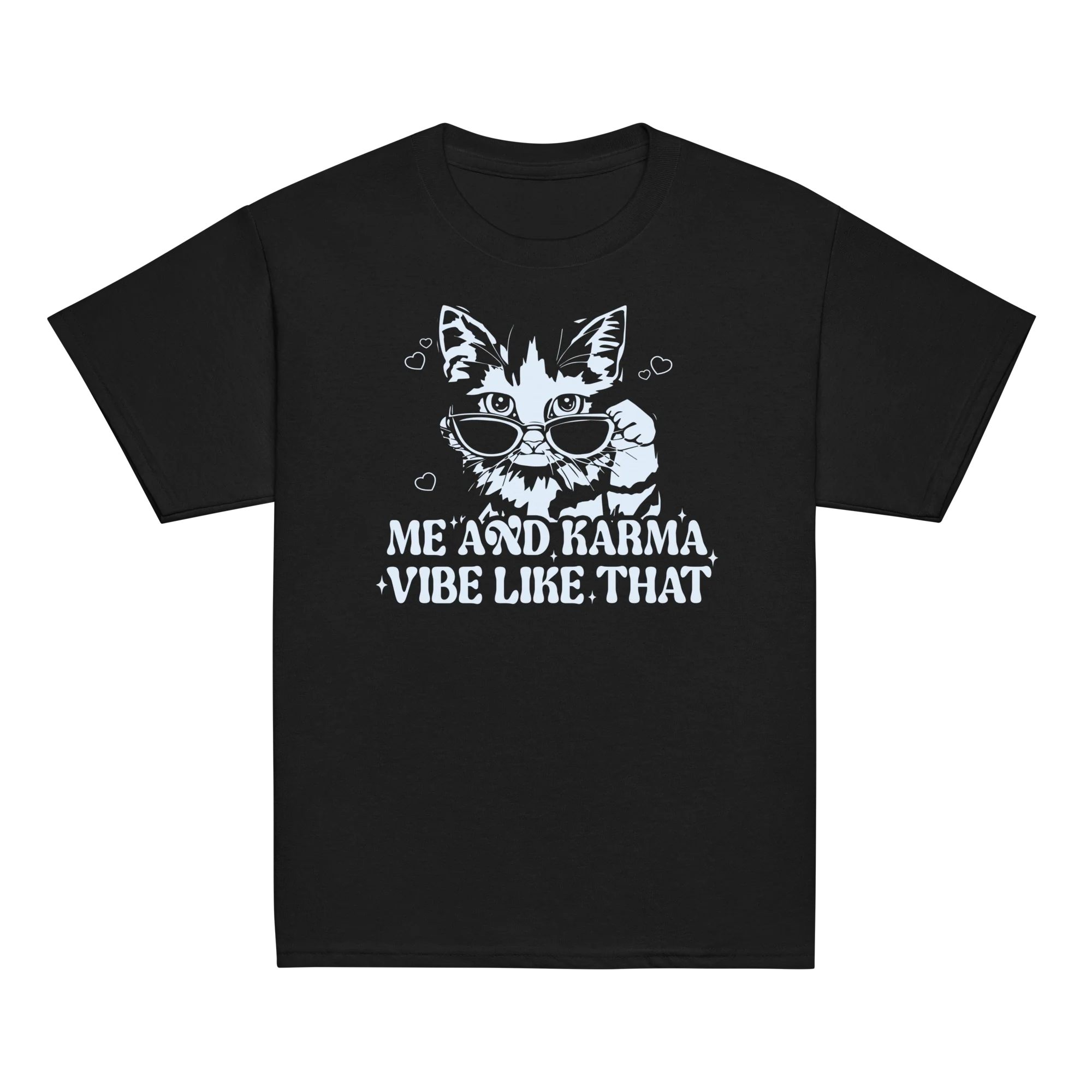 Karma Cat Vibe Like That Baby Tee - Image 8