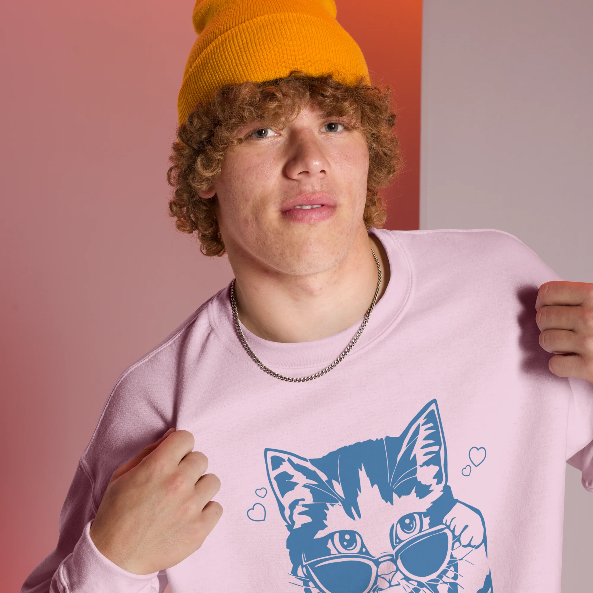 Karma Cat Vibe Like That Crewneck Sweatshirt - Image 7