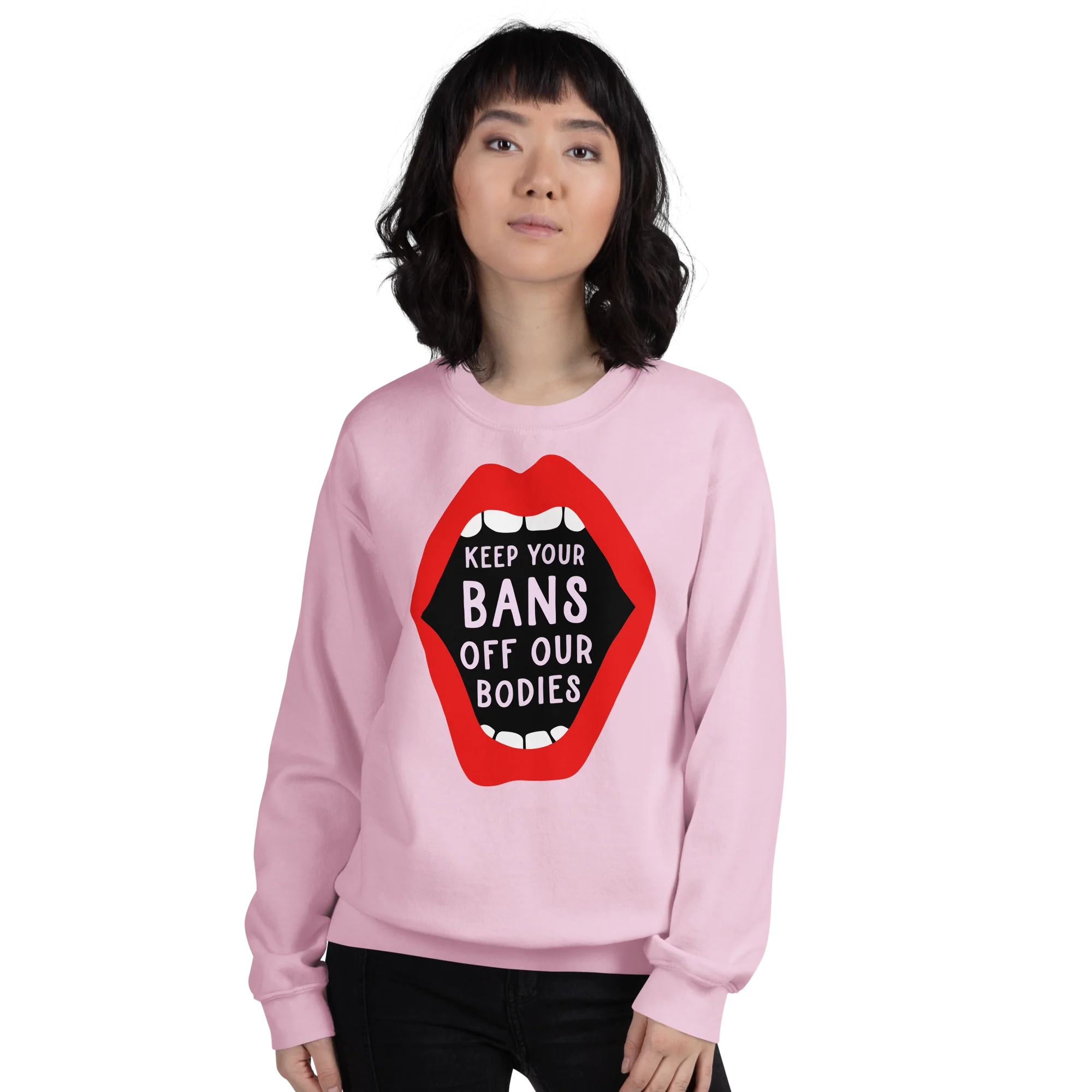 Keep Your Bans Off Our Bodies Sweatshirt - Image 2