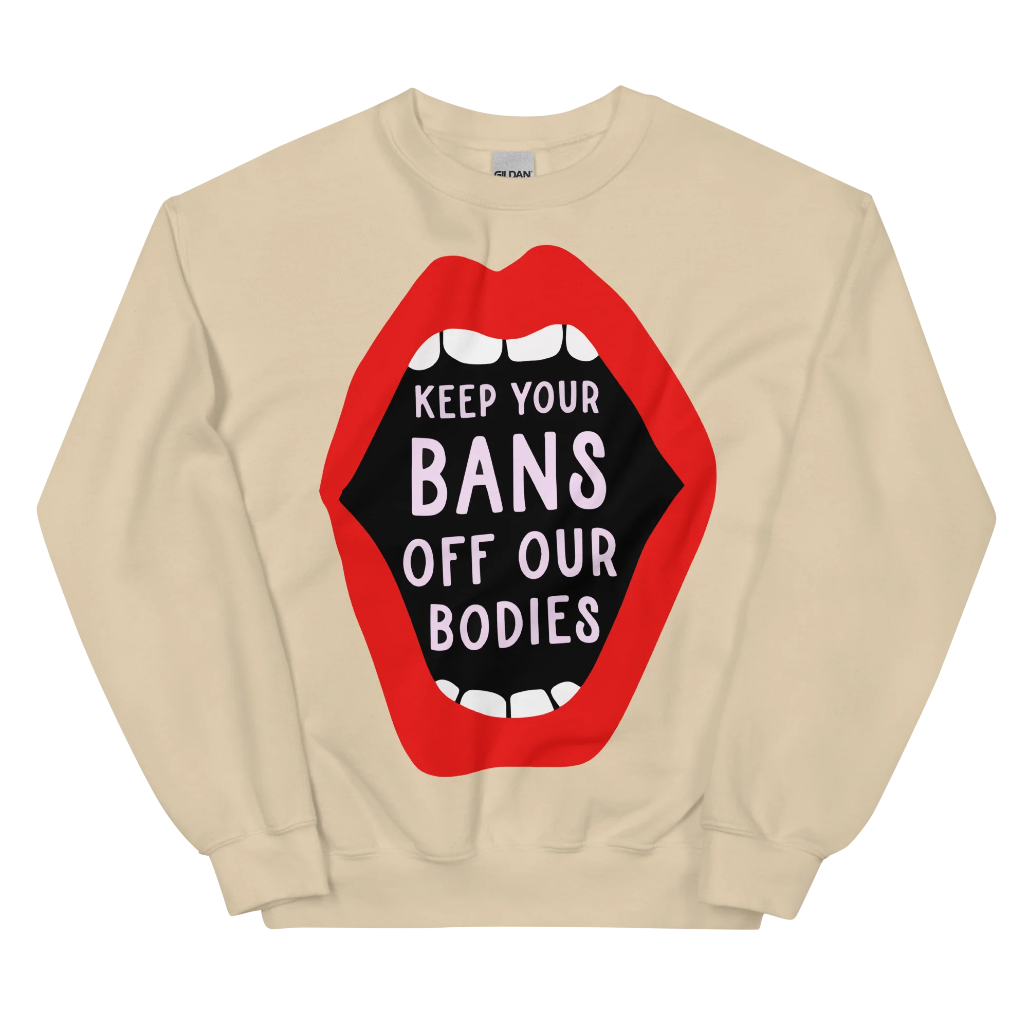 Keep Your Bans Off Our Bodies Sweatshirt - Image 8