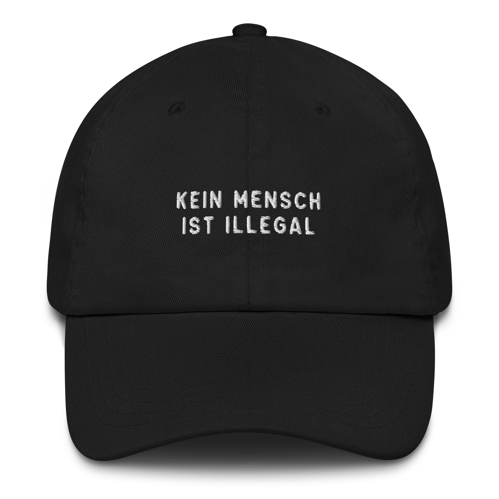 Kein Mensch Ist Illegal Embroidered Cap - Image 9