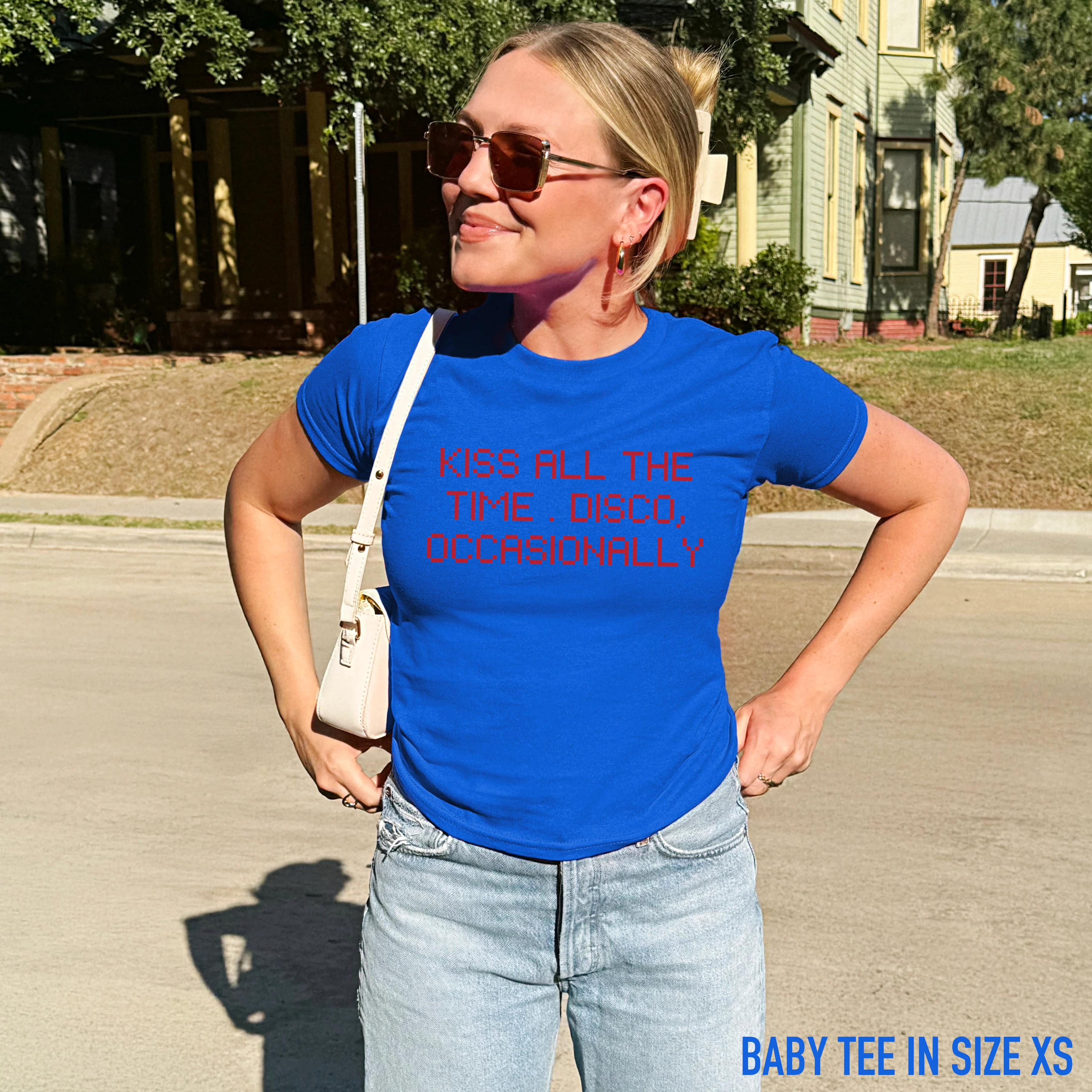 Kiss All The Time KATTDO Baby Tee - Image 2