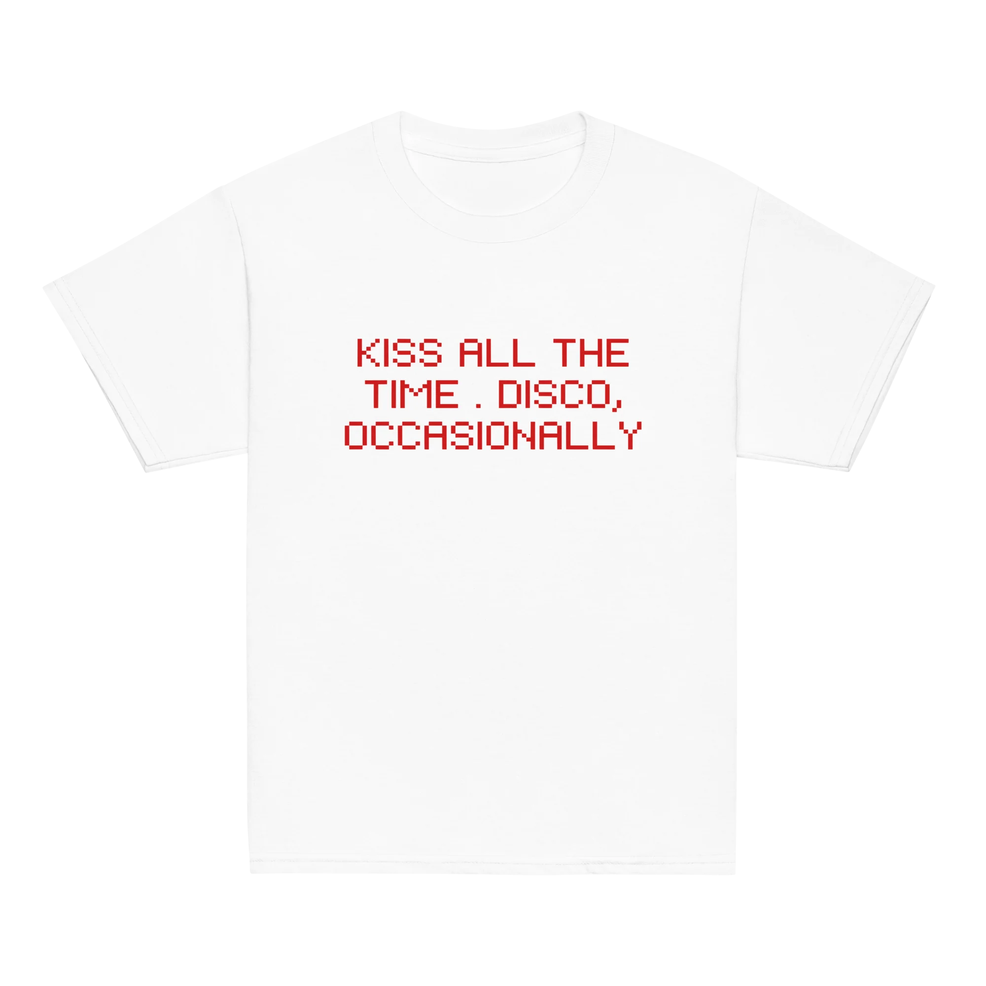 Kiss All The Time KATTDO Baby Tee - Image 4