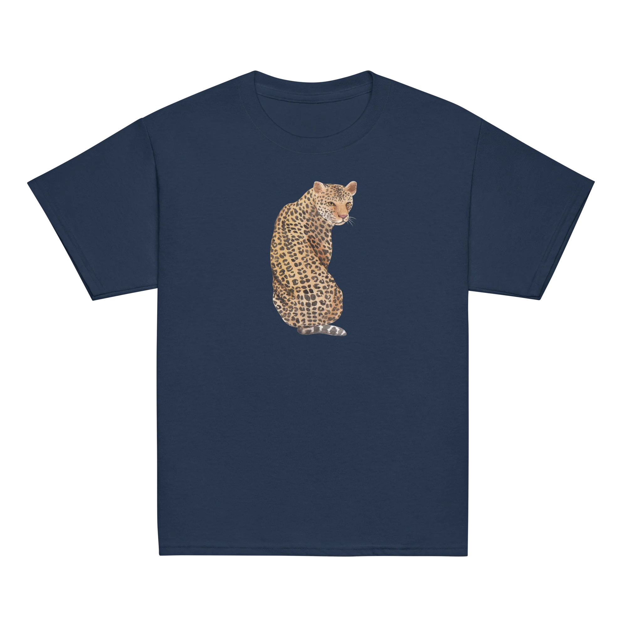 Leopard Watercolor Baby Tee - Image 4