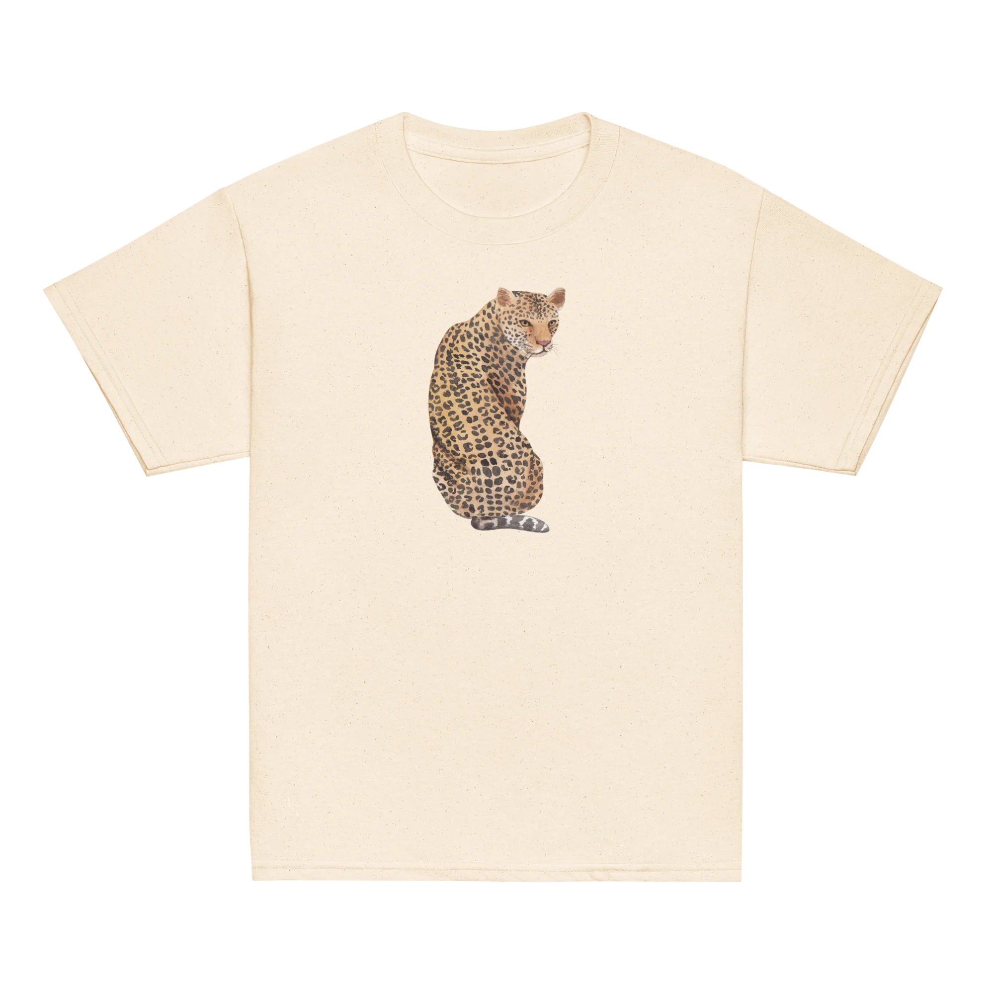 Leopard Watercolor Baby Tee - Image 7