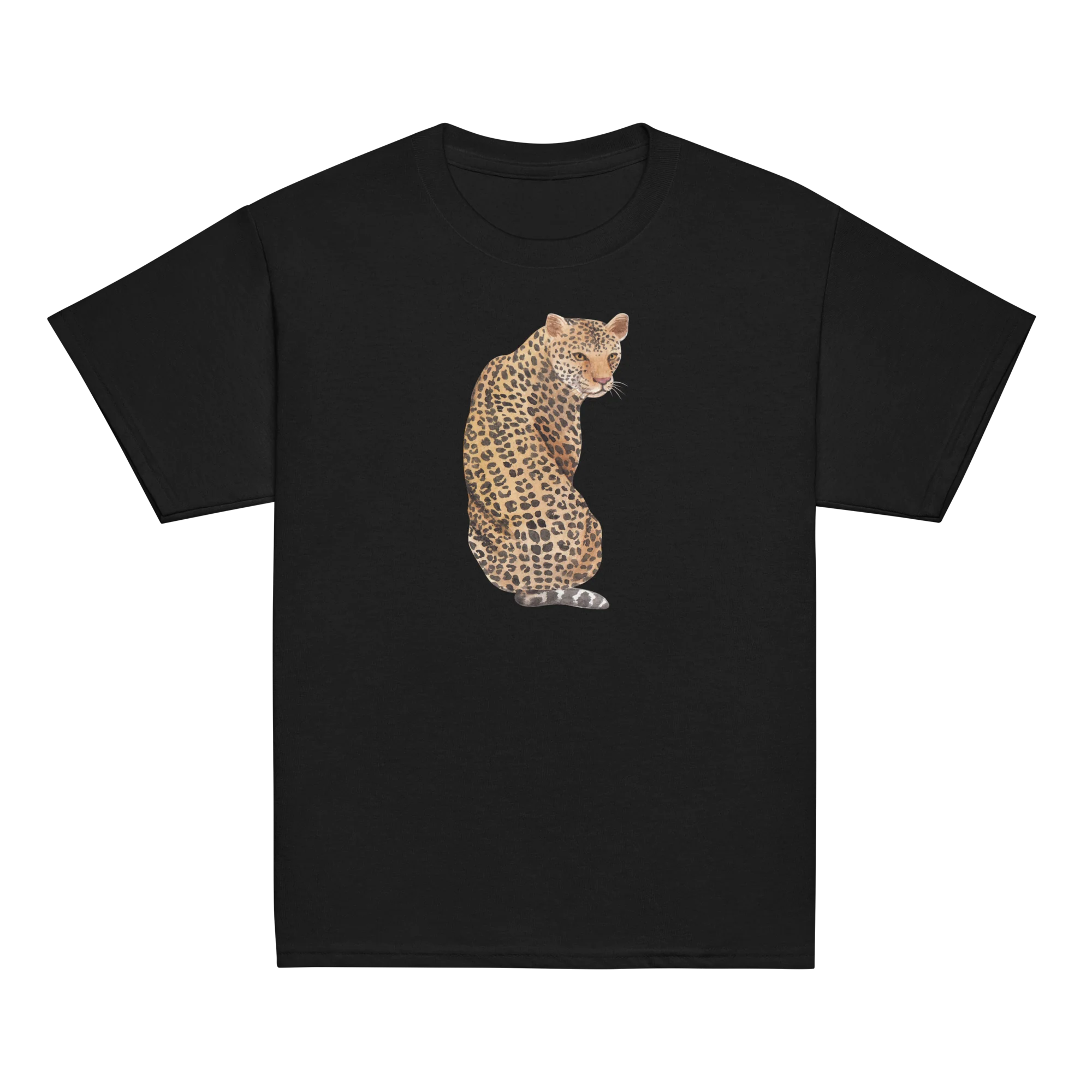 Leopard Watercolor Baby Tee - Image 9
