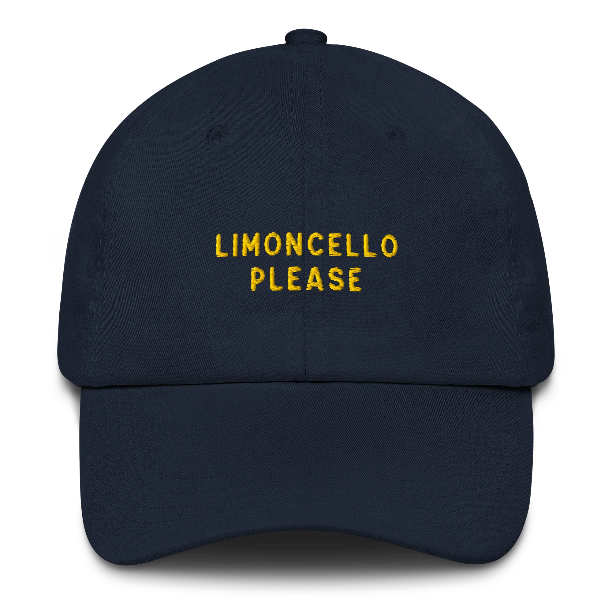 Limoncello Please Embroidered Cap - Image 3
